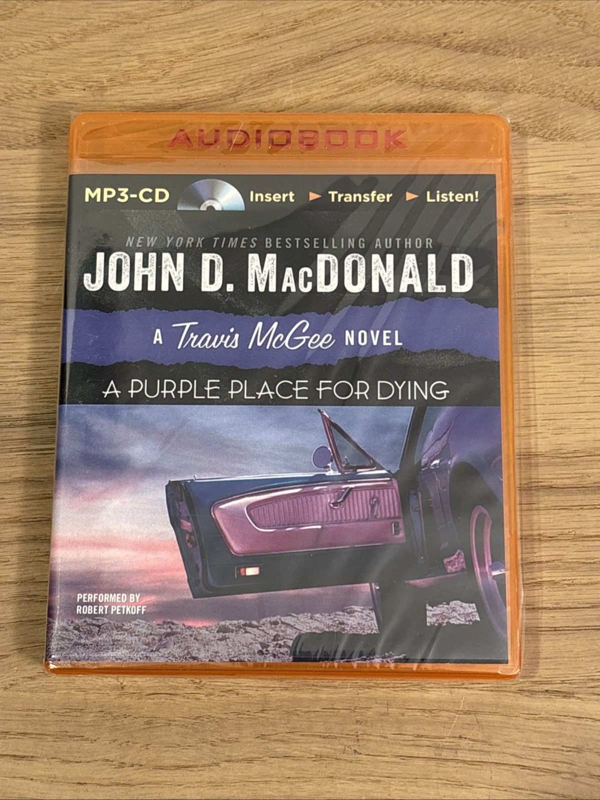 Brilliance Audio A Purple Place for Dying CD John D. MacDonald Robert Petkoff