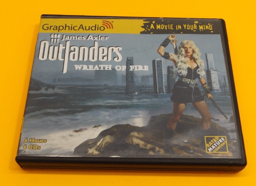 Graphic Audio Cd Set The Outlanders #12 Wrath of Fire James Axler