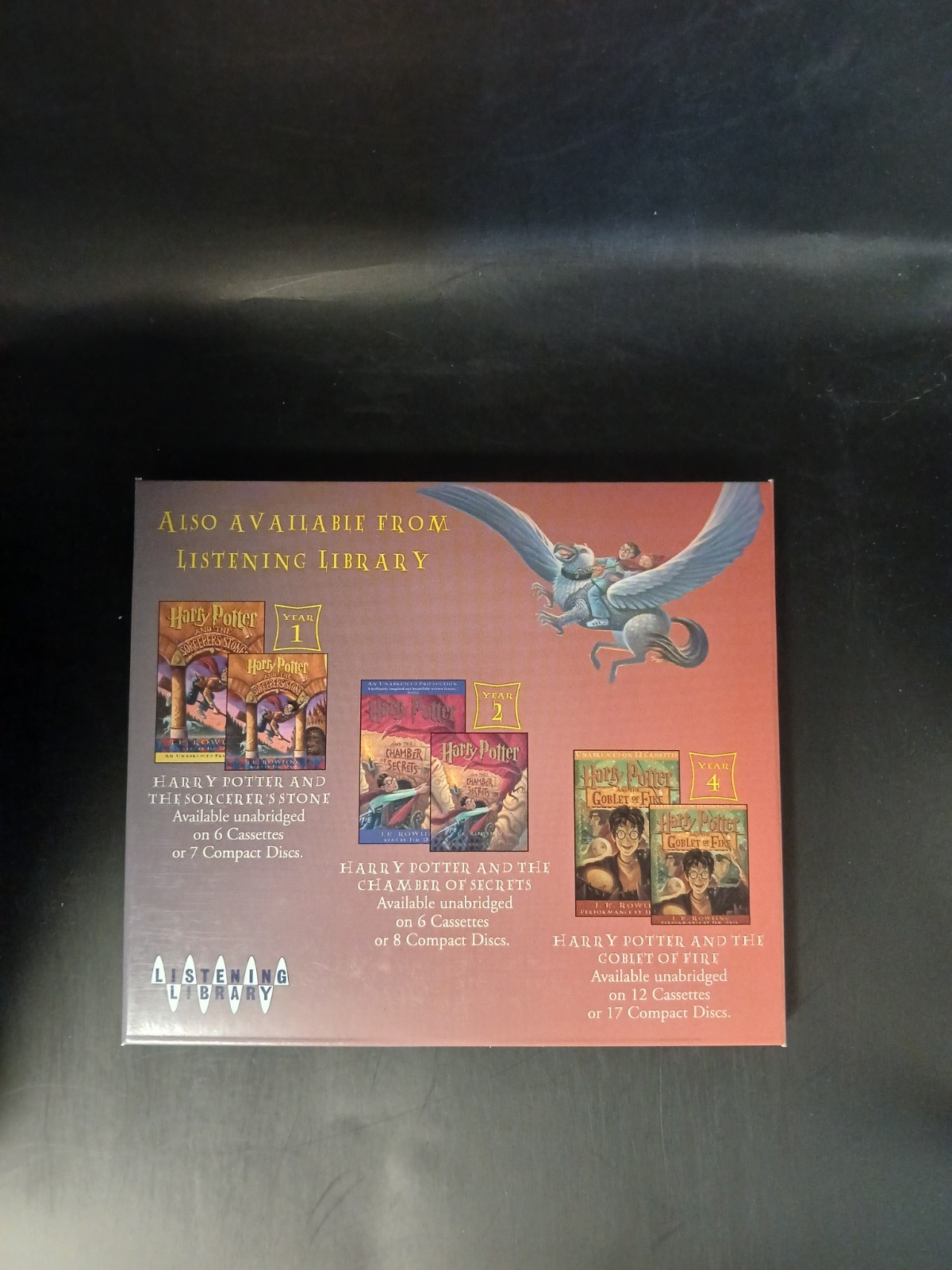 Harry Potter Prisoner of Azkaban J.K. Rowling (1999, 10 Compact Discs) L7
