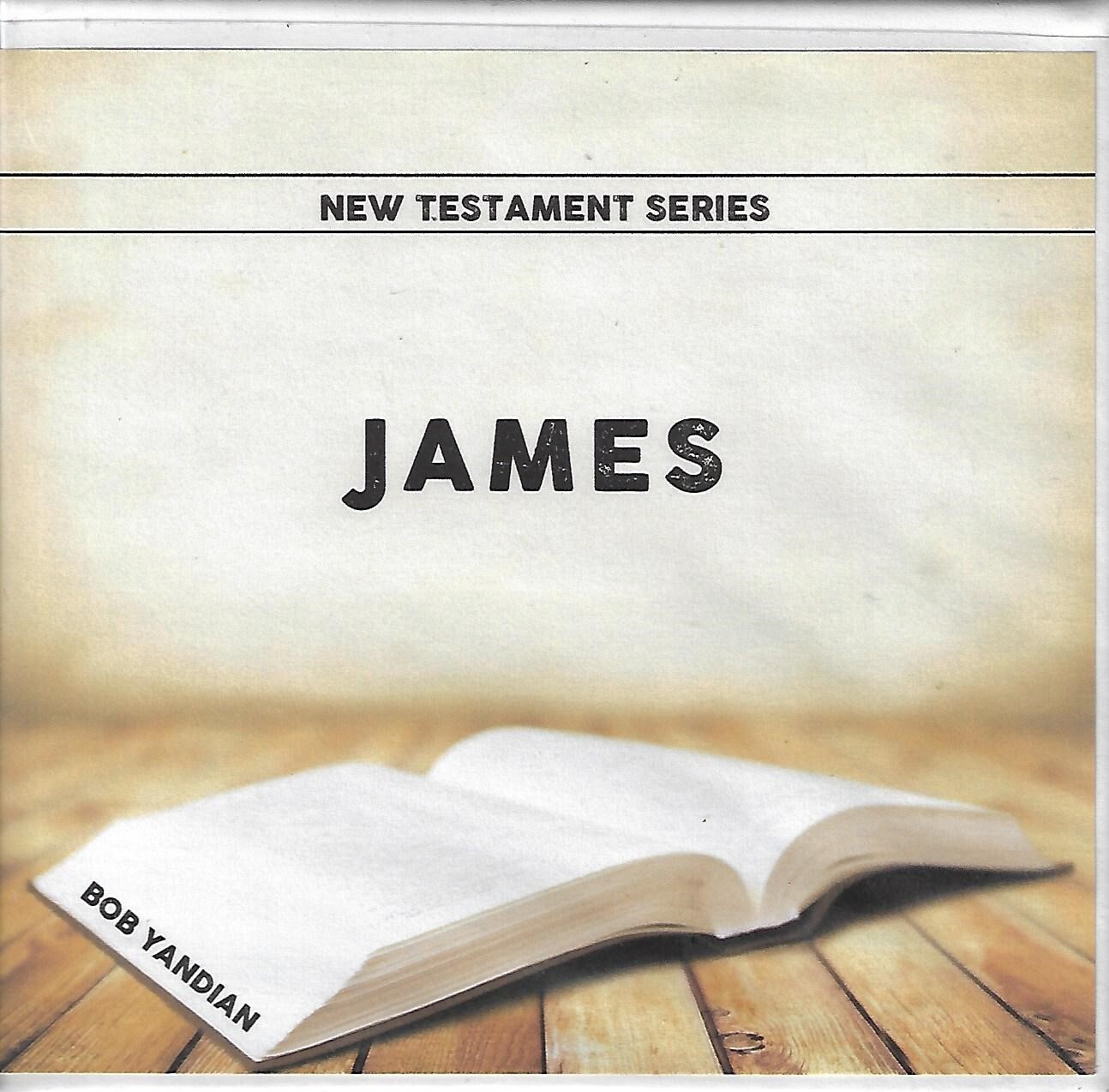 The Book of James by Bob Yandian (CD, 5-Discs)