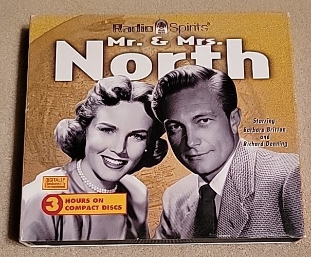 Mr. and Mrs. North by Barbara Britton & Richard Denning (2004, CD) 3-Disc Radio