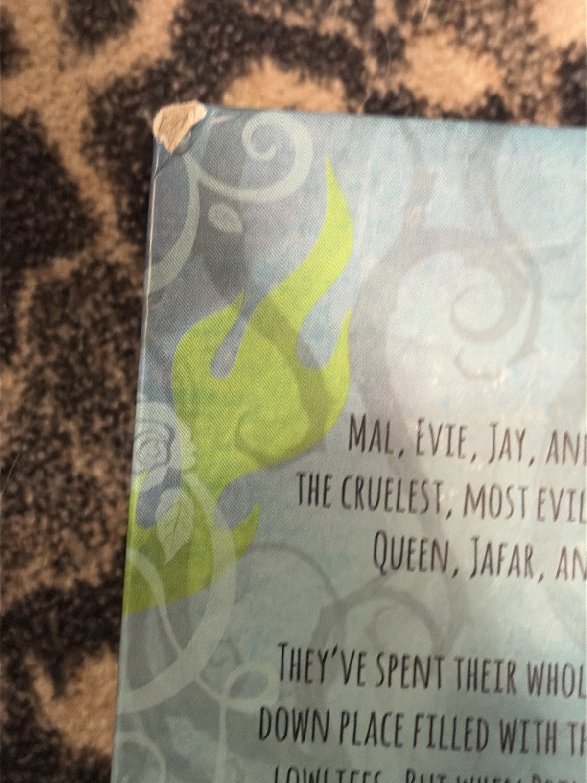 Descendants: Junior Novel by Rico Green 2015 Hardcover Disney Good