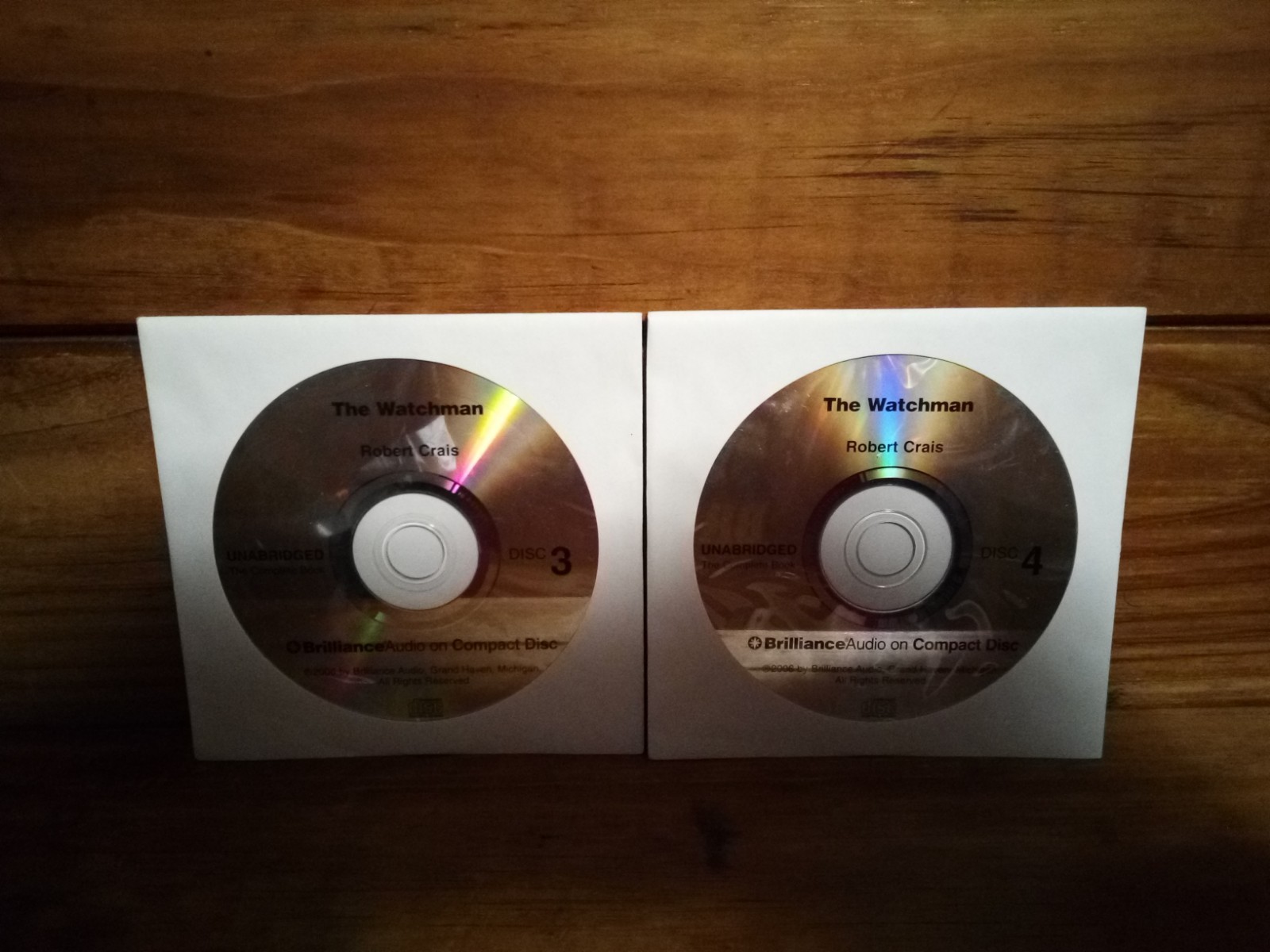(CSBA) «THE WATCHMAN» ROBERT CRAIS / JAMES DANIELS / 8-CD / PRE-HEARD / 2007