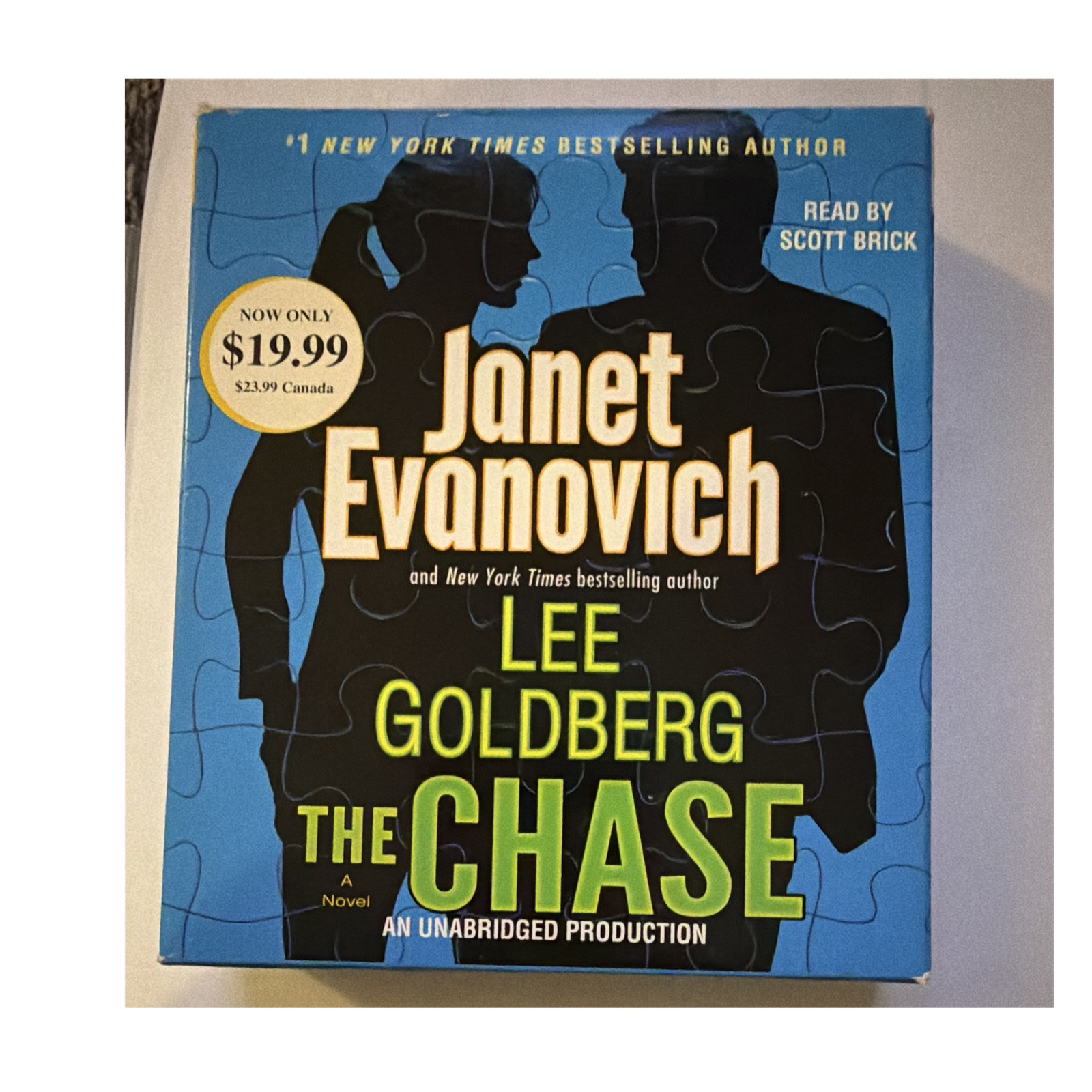 Janet Evanovich & Lee Goldberg The Chase Audiobook CD Unabridged, Brick, 9 Hr