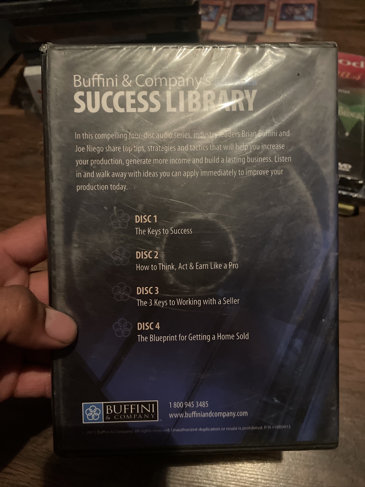 Brian Buffini and Company Sucess Library 4-Disc Audio CD NEW with preview book