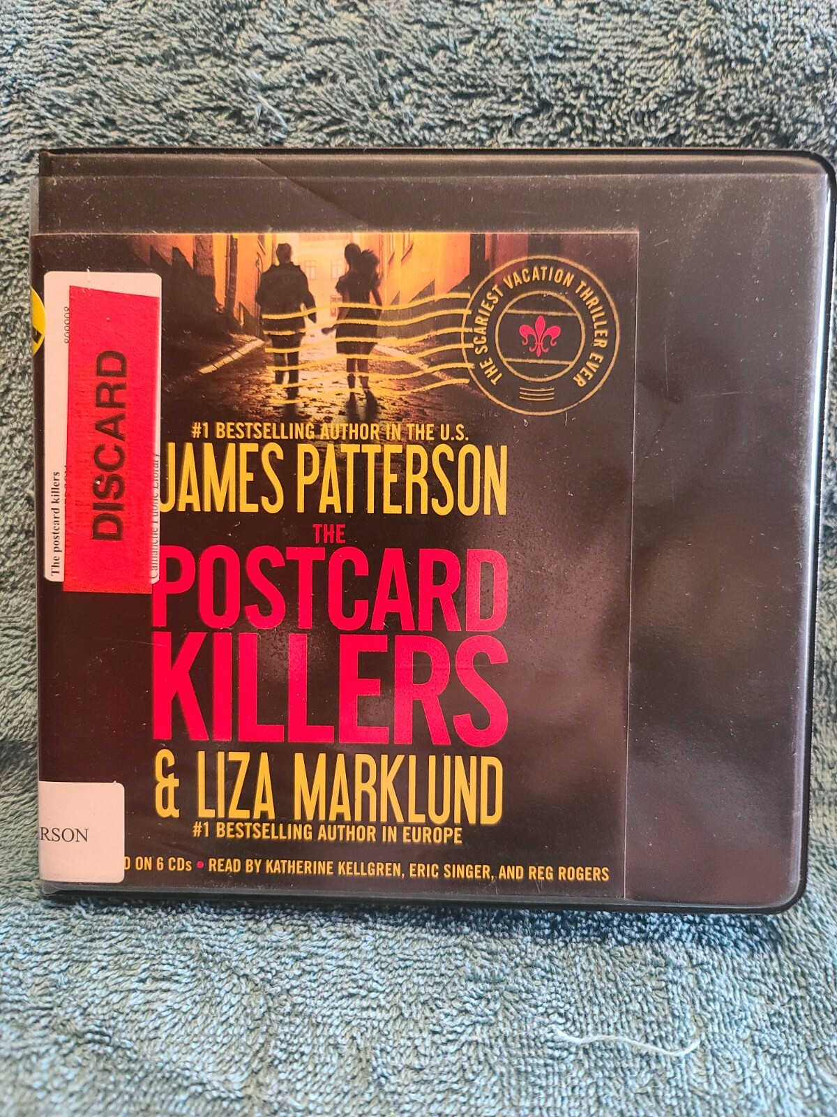 Shelf162H Audiobook~ Is the postcard killer — James Patterson — 6 cds