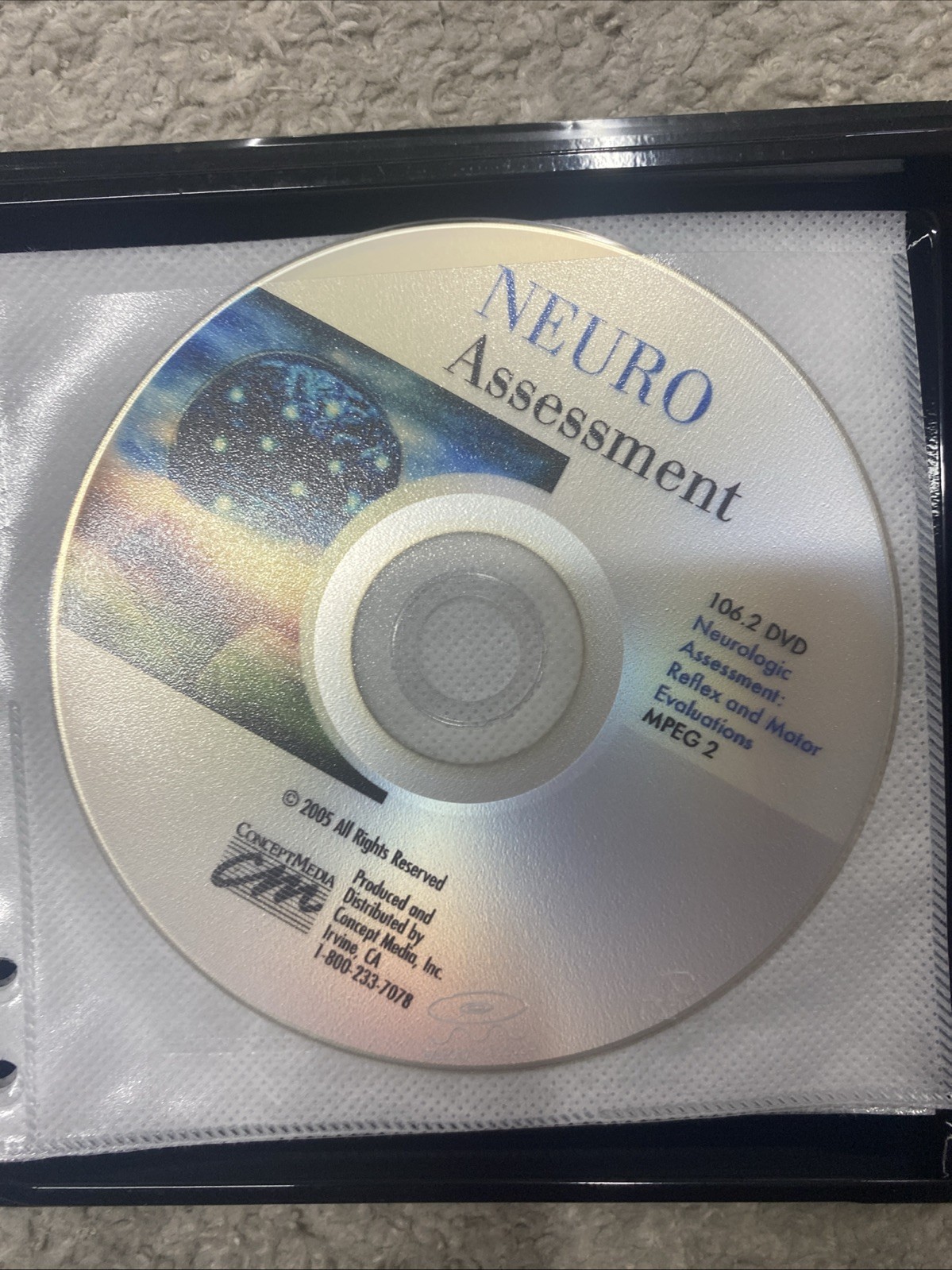 Neurologic Assessment : Complete Series by Concept Media (2005, Lost Media)