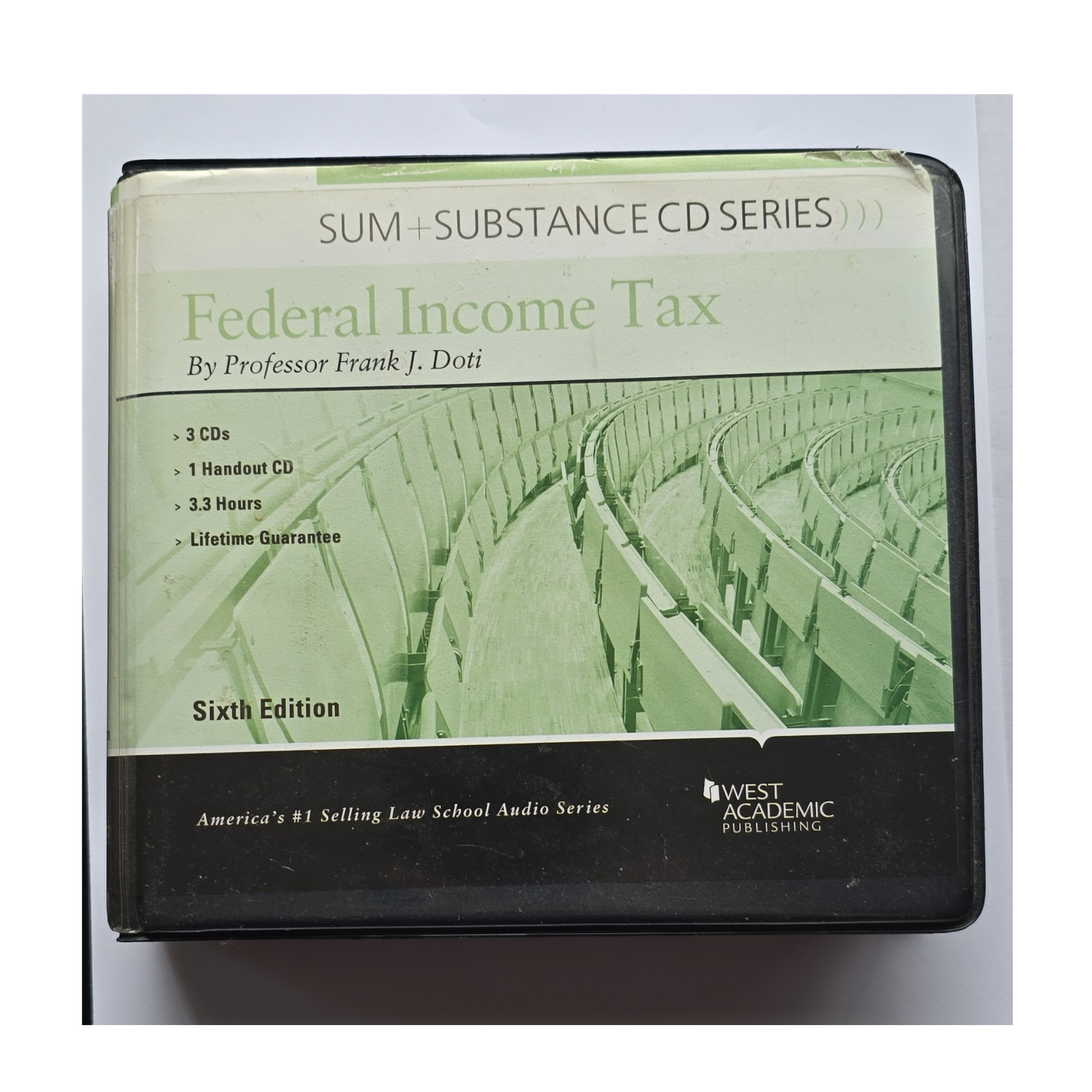 Sum + Substance Federal Income Tax by Frank J. Doti Audio CD Audiobook