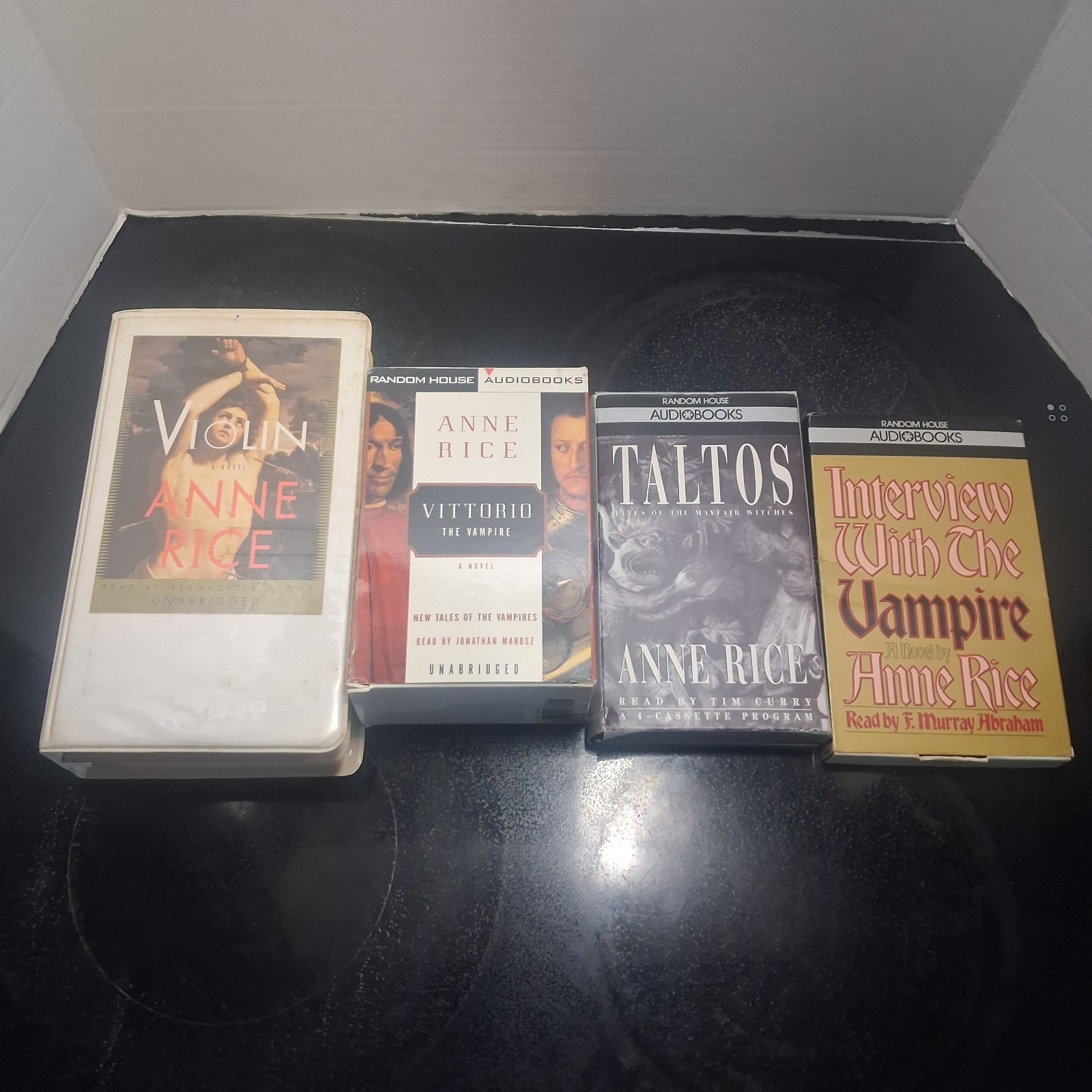 Anne Rice Fan Favorited Audiobooks (LOT OF 4)