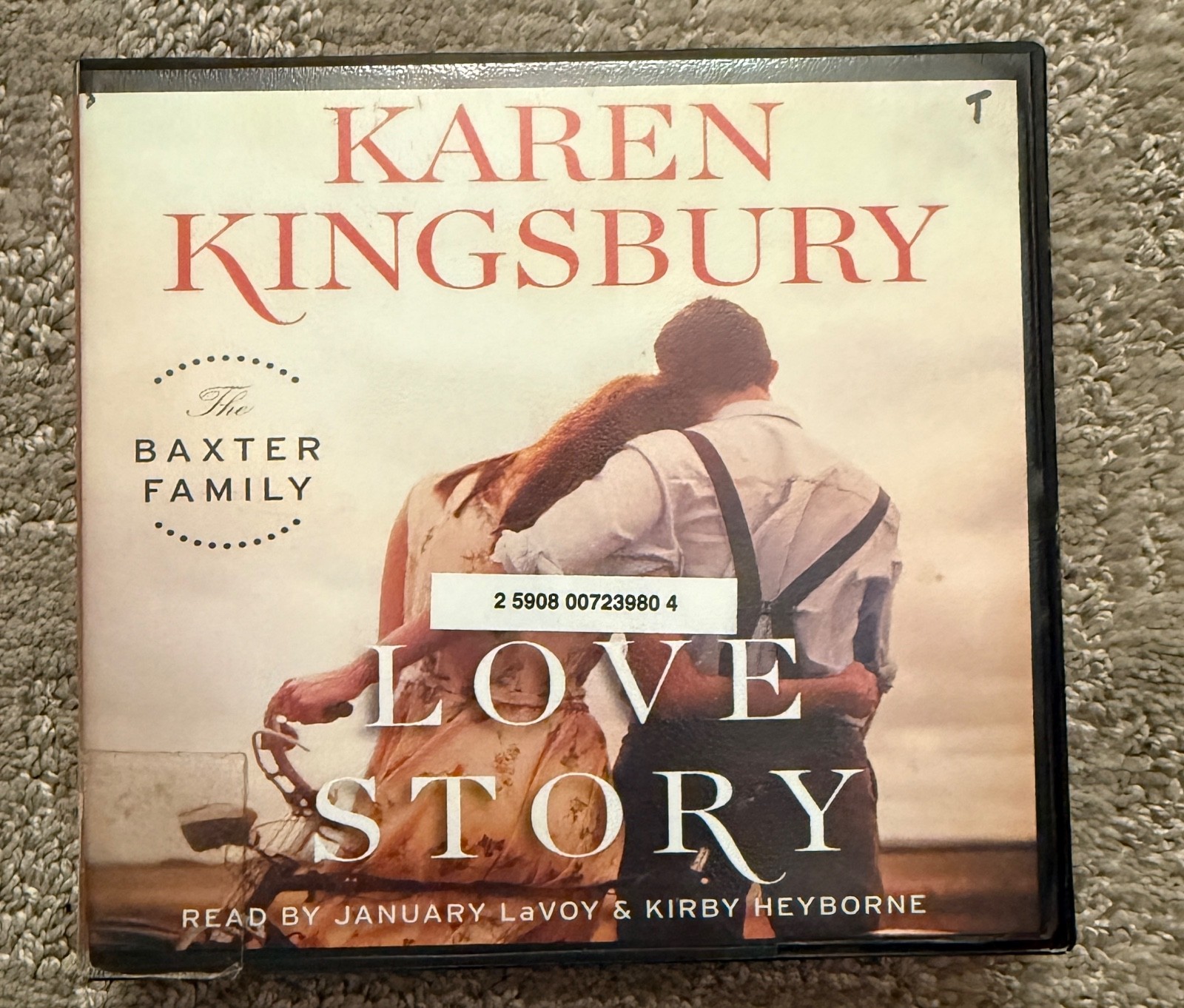 Love Story Audiobook CDs Karen Kingsbury Baxter Family Series