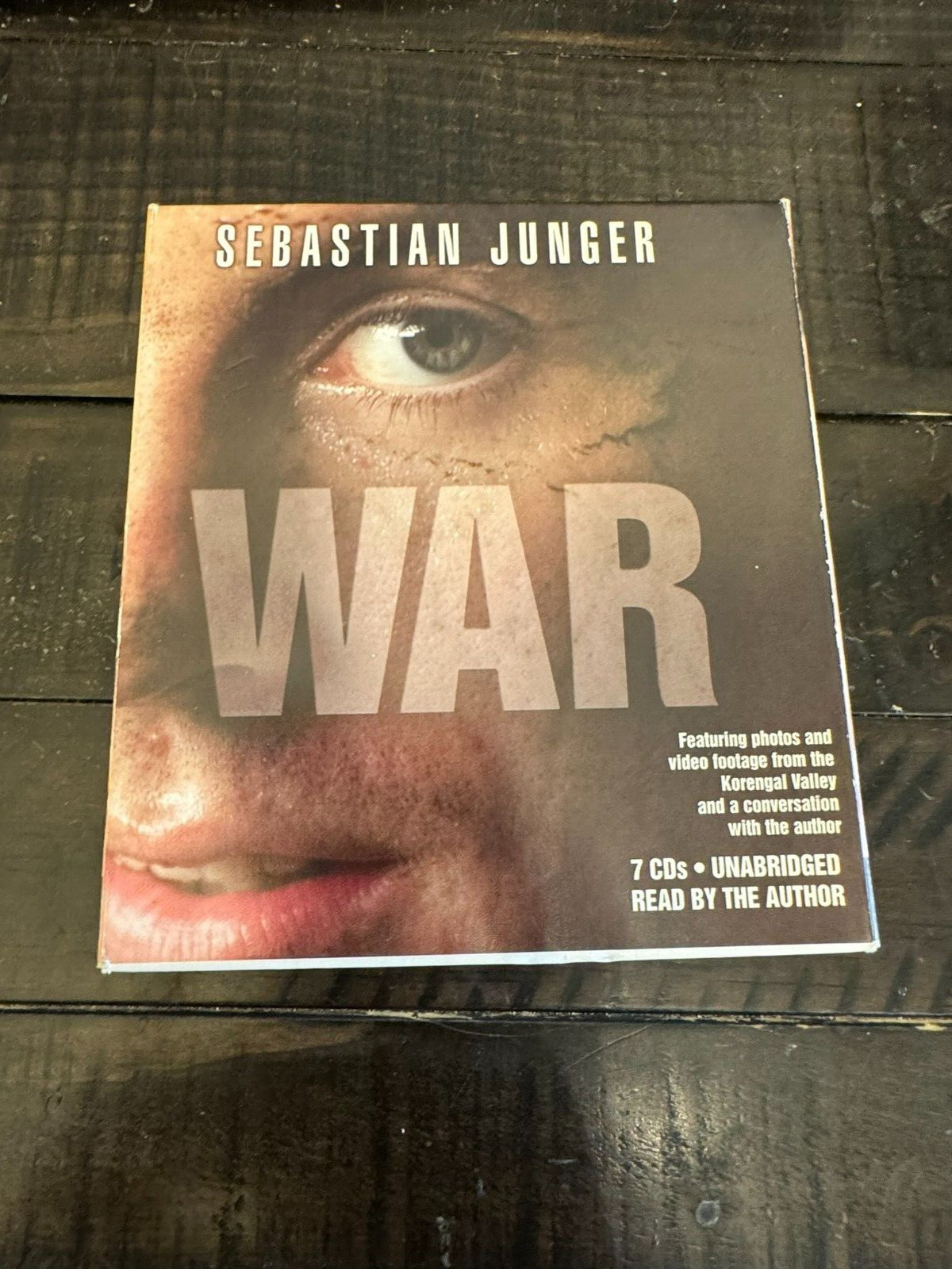 War by Sebastian Junger (2010, Compact Disc, Unabridged edition)