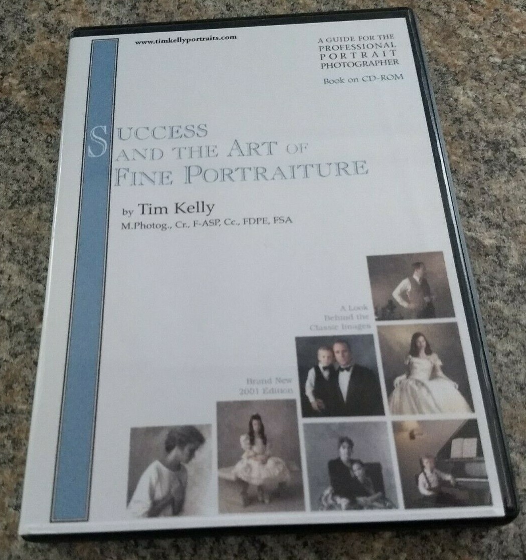Success And The Art of Fine Portraiture Book on CD Tim Kelly Photography