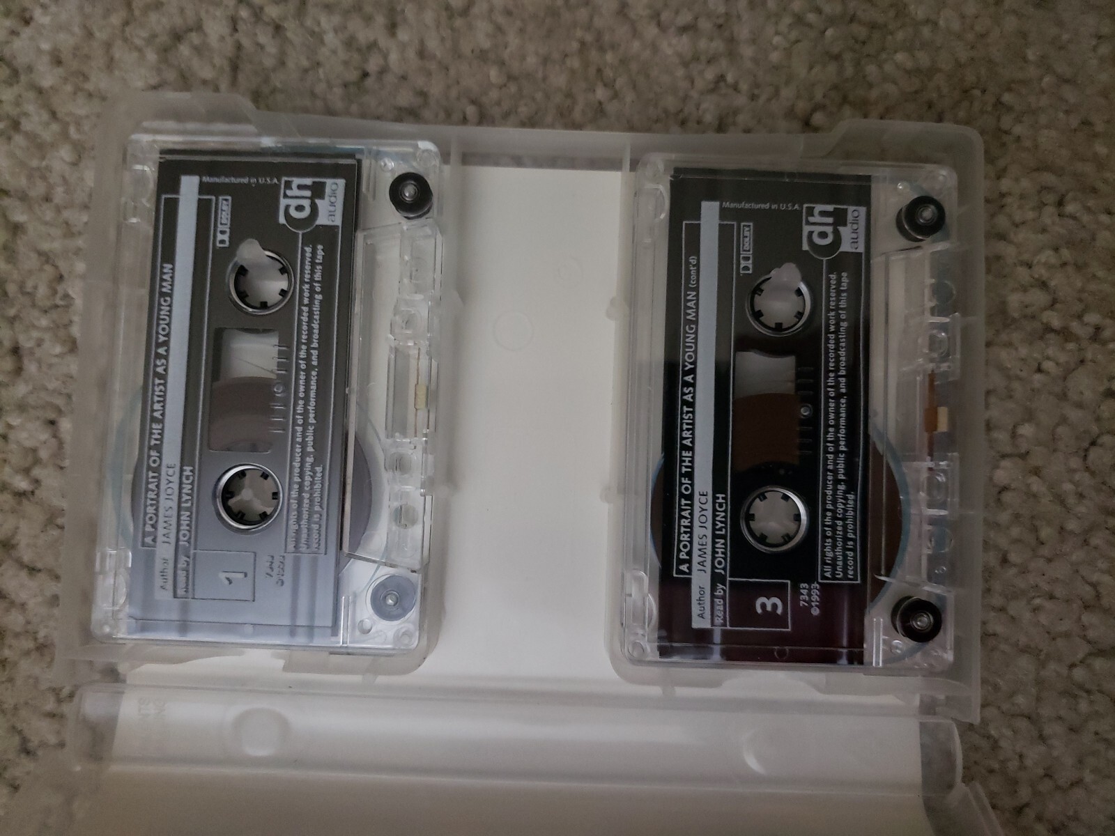 A Portrait of the Artist As a Young Man by James Joyce (1992, 2 Cassettes)