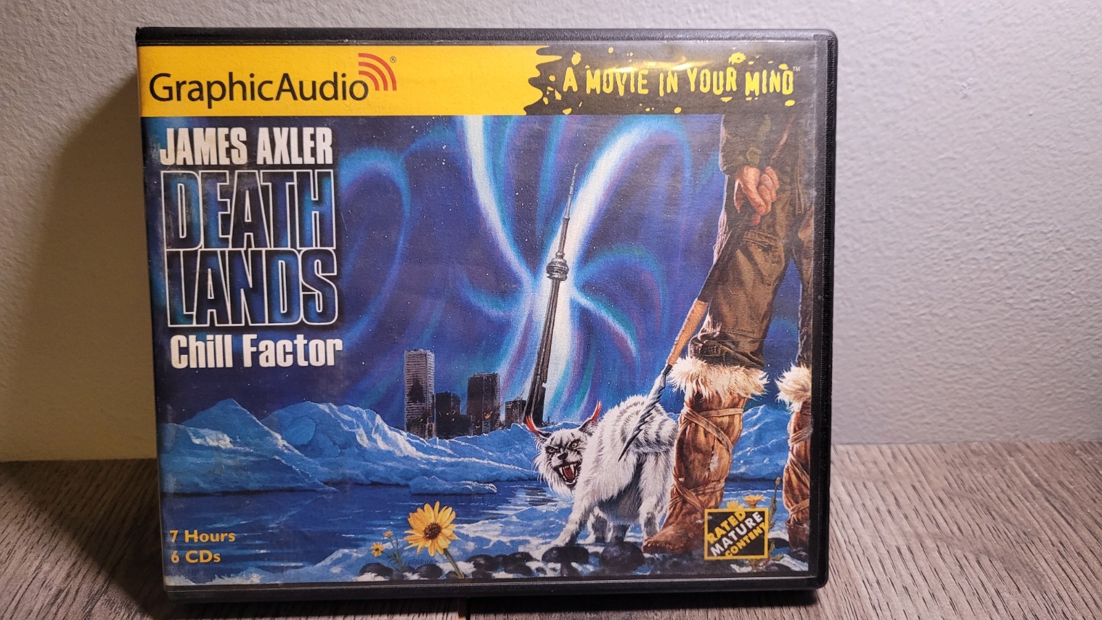 Deathlands #15: Chill Factor Audiobook James Axler Graphic Audio — 6Cds & 7Hrs