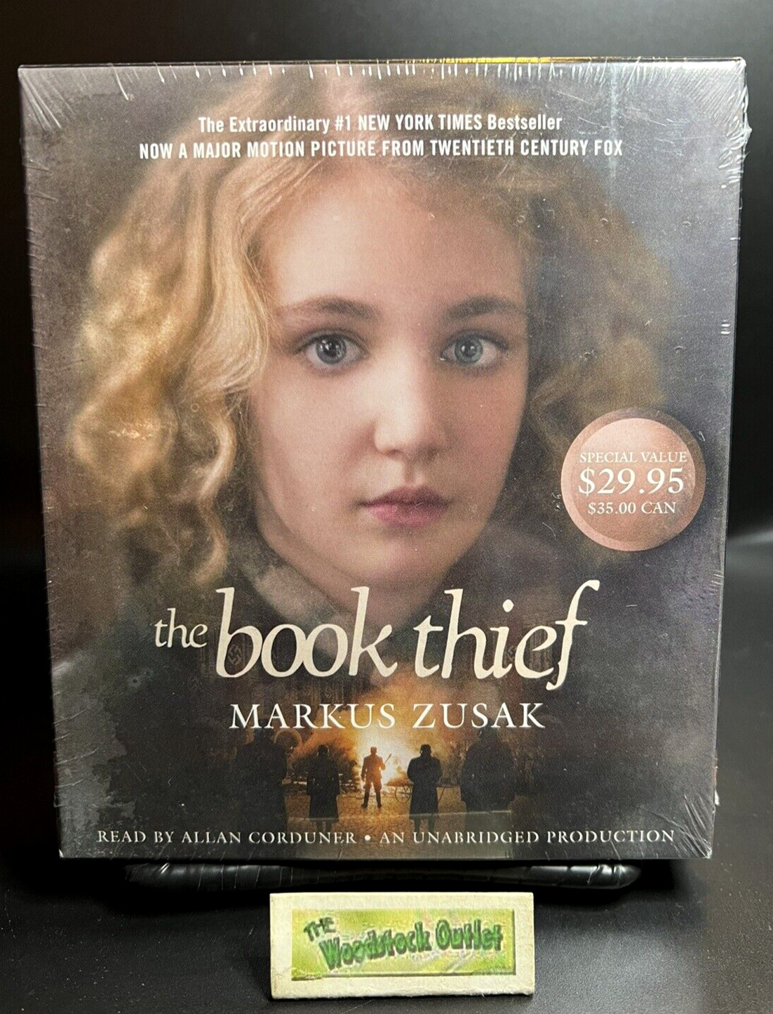 *NEW* THE BOOK THIEF Audiobook 11 CDs Author Markus Zusak Read by Allan Corduner