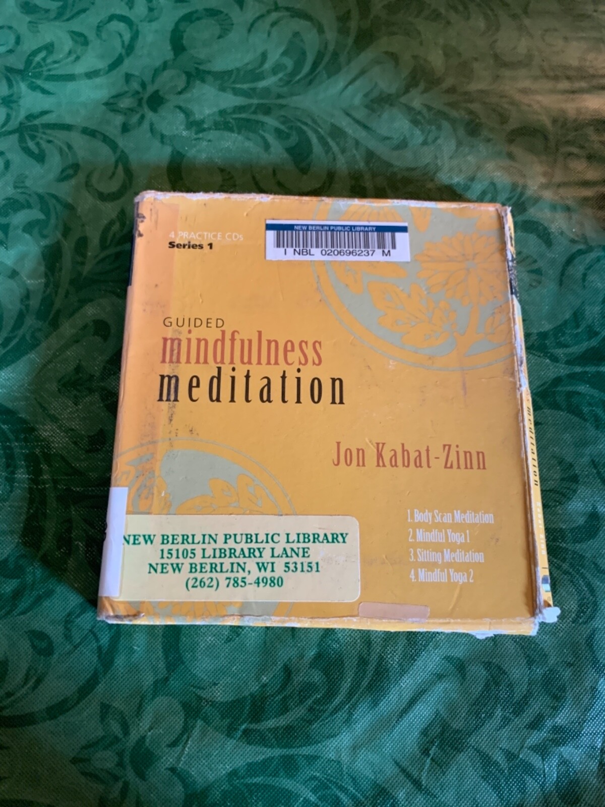 Guided mindfulness meditation Jon kabat zinn Audiobook Shelf210