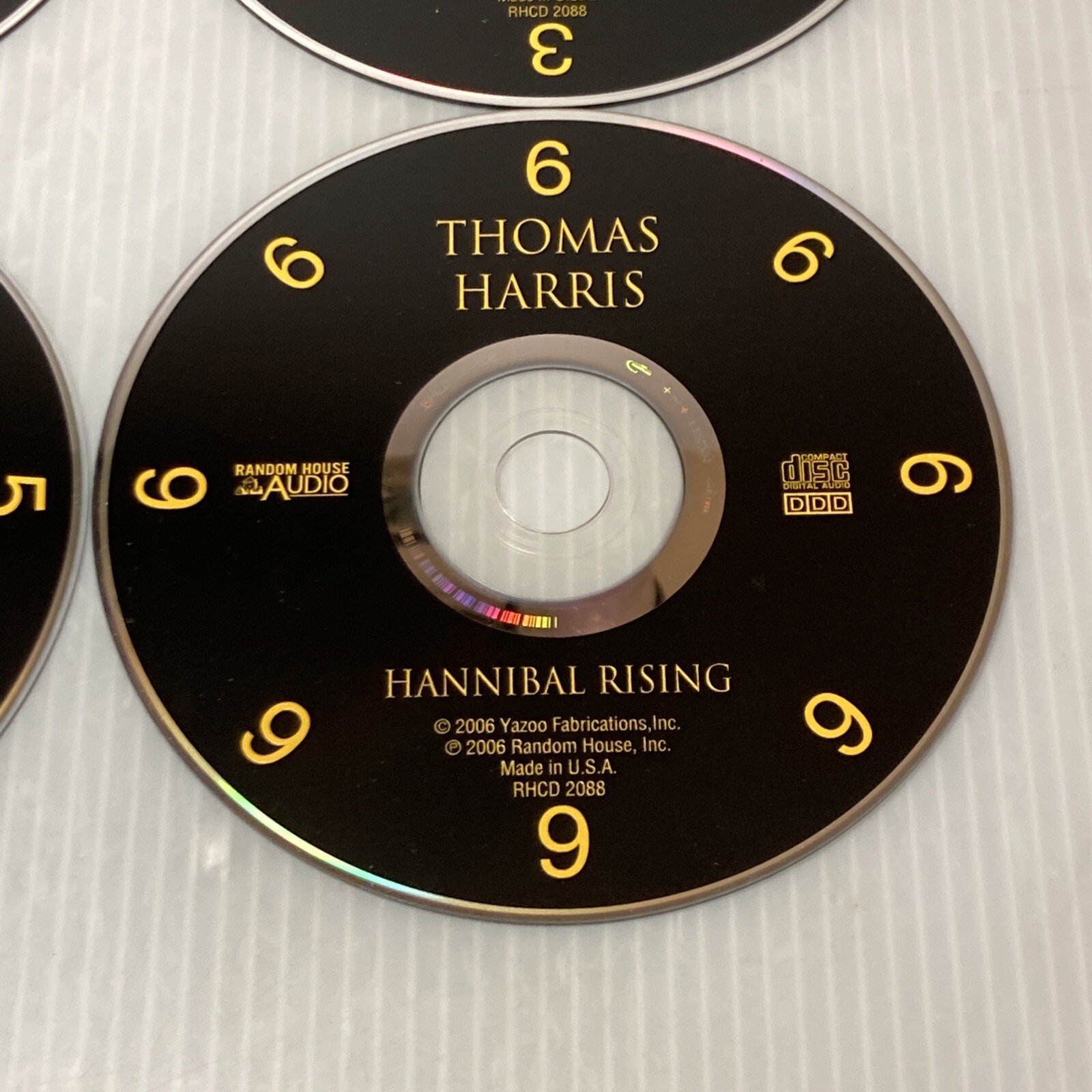 Hannibal Rising by Thomas Harris ~ Unabridged Audiobook, 6 CD, Hannibal Lecter