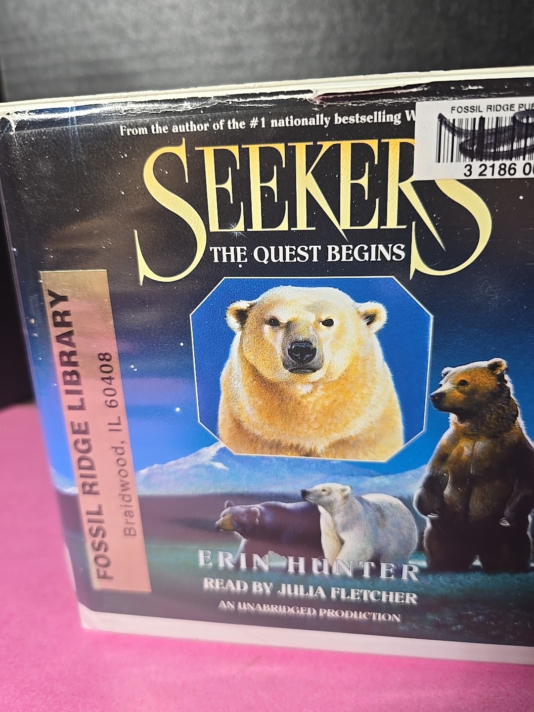 Seekers The Quest Begins Book 1 Audiobook 7 CD set 2008 Unabridged Ex Library