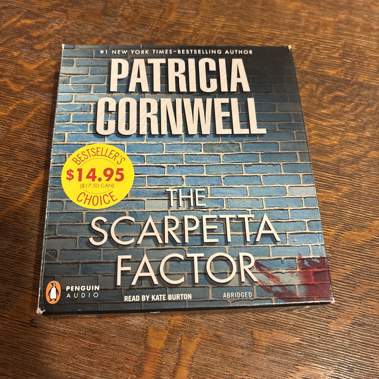 Scarpetta Factor : Scarpetta (Book 17) by Patricia Cornwell (2011, Compact Disc)