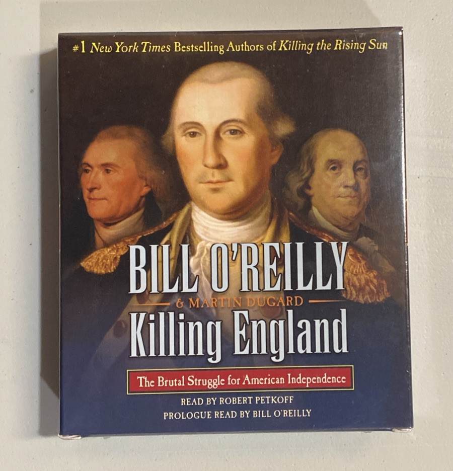 Bill O’Reilly :Killing England : (2017 Unabridged Audiobook 10-CD) New Sealed!!