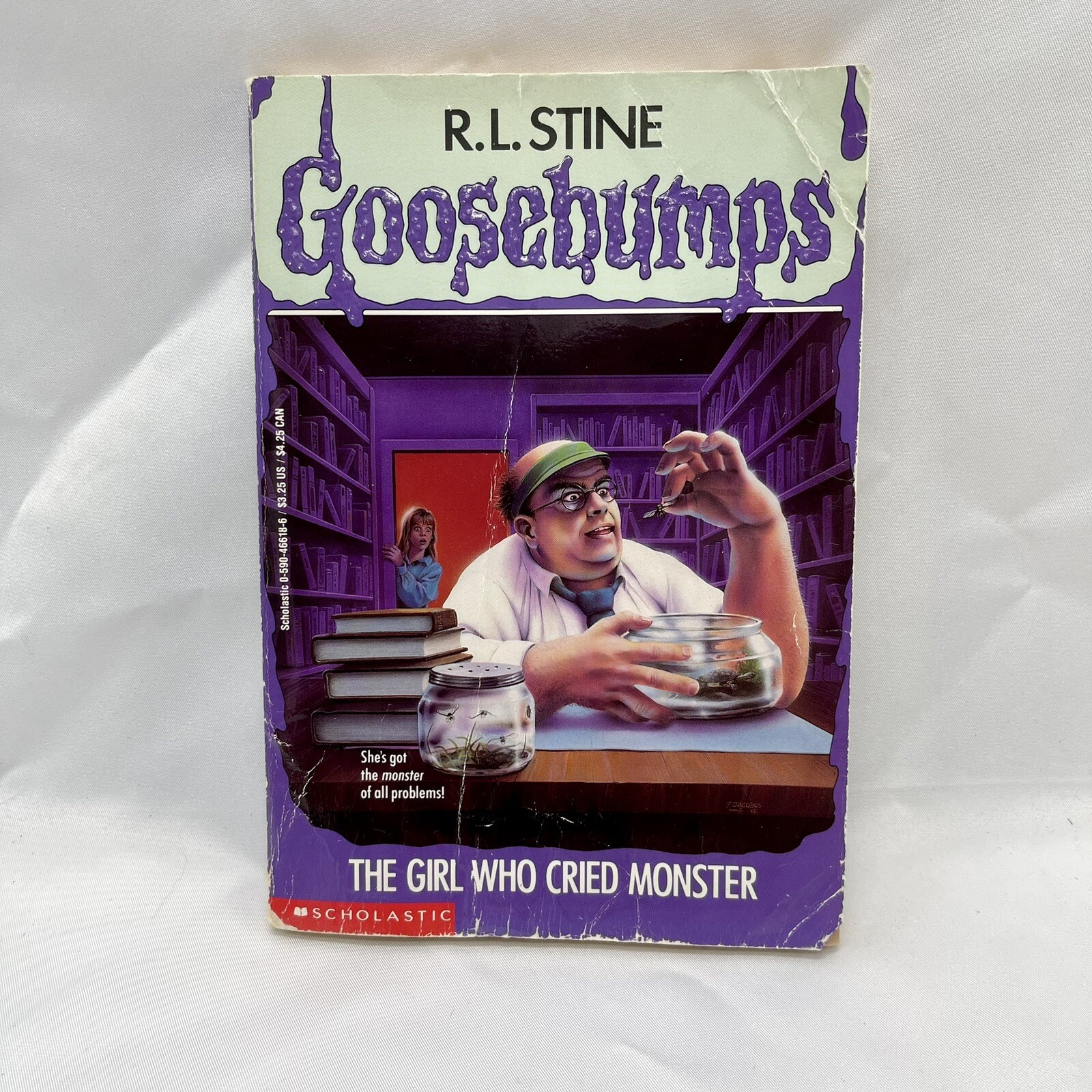 The Girl Who Cried Monster (Goosebumps, No. 8) by R. L. Stine