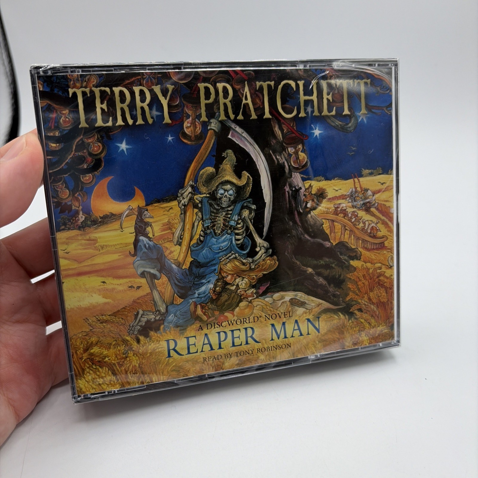 Discworld Reaper Man, Terry Pratchett, Read by Tony Robinson, New & Sealed