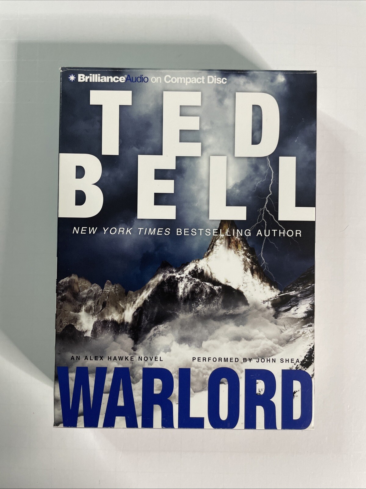 Warlord by Ted Bell Abridged Audiobook CD