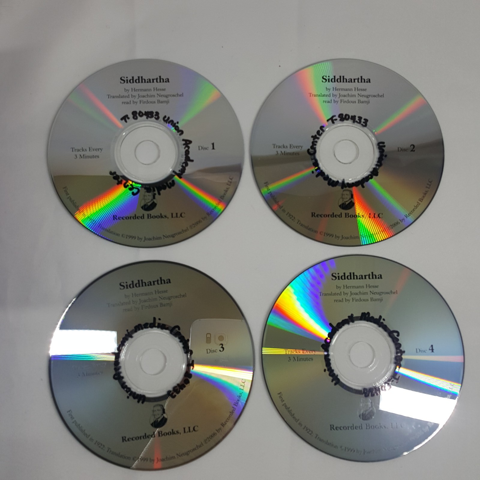 Siddhartha by Hermann Hesse Unabridged Audiobook CD Set — Recorded Books