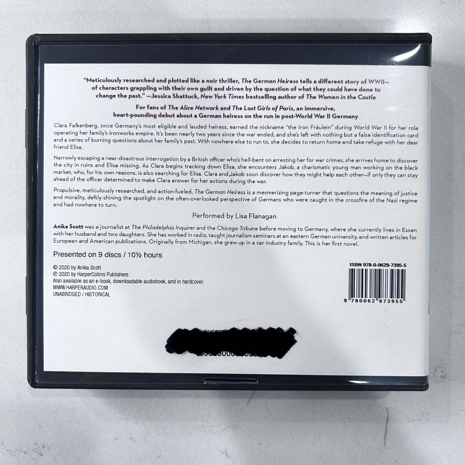 Anika Scott The German Heiress Audiobook 9-Disc Set