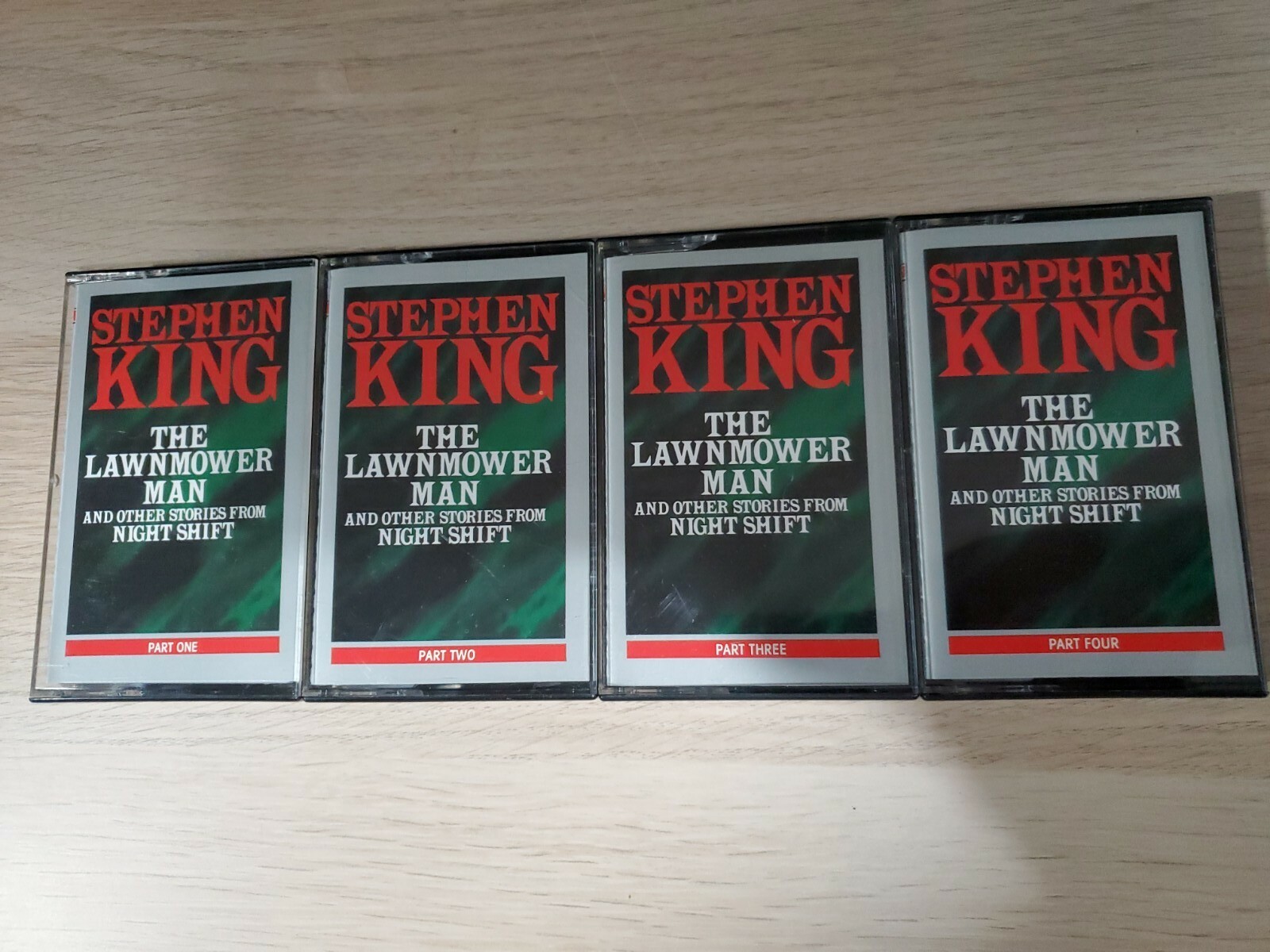 The Lawnmower Man & Other Stories from Night Shift Stephen King 1995 Cassette