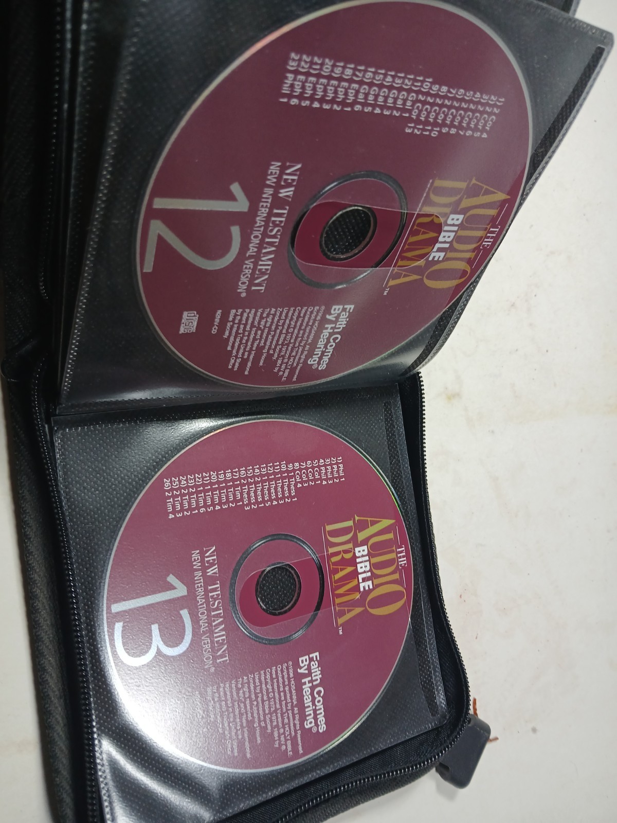 The Audio Bible Drama — Faith Comes By Hearing New Testament 16 CD Set in Case