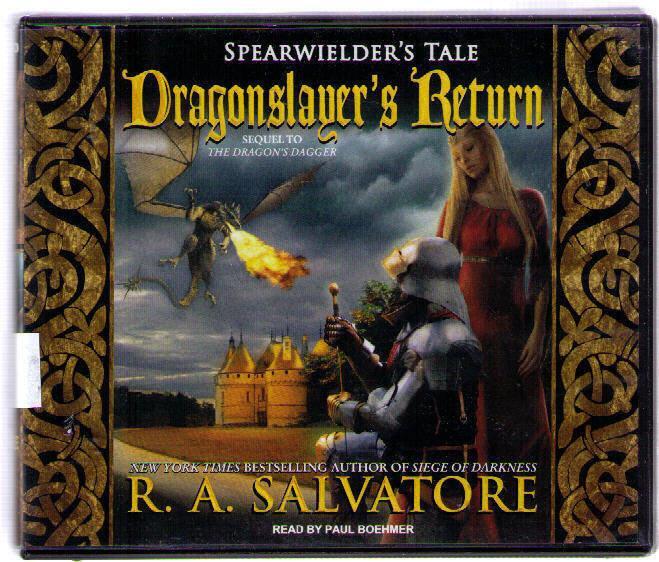 The Dragonslayer’s Return by R.A. Salvatore (2010) CD Complete & Unabridged