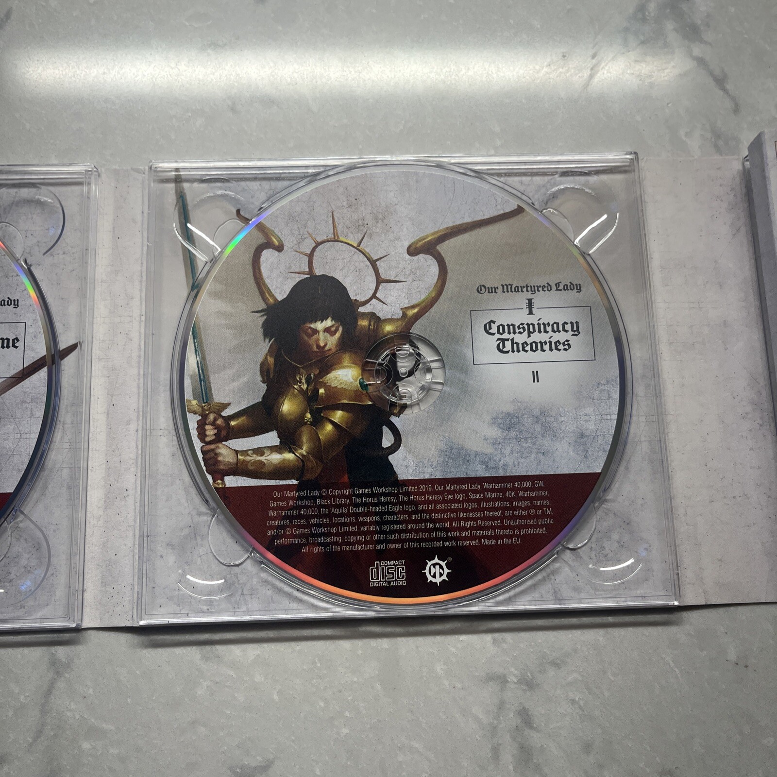 Warhammer 40,000 Our Martyred Lady (2019, Compact Disc)MISSING DISC 5 w/ Insert