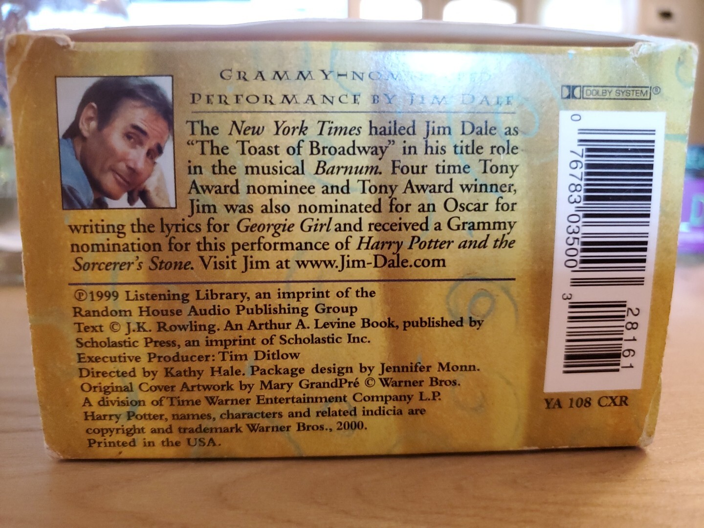 Harry Potter & Sorcerer’s Stone — J. K. Rowling Cassette Audiobook