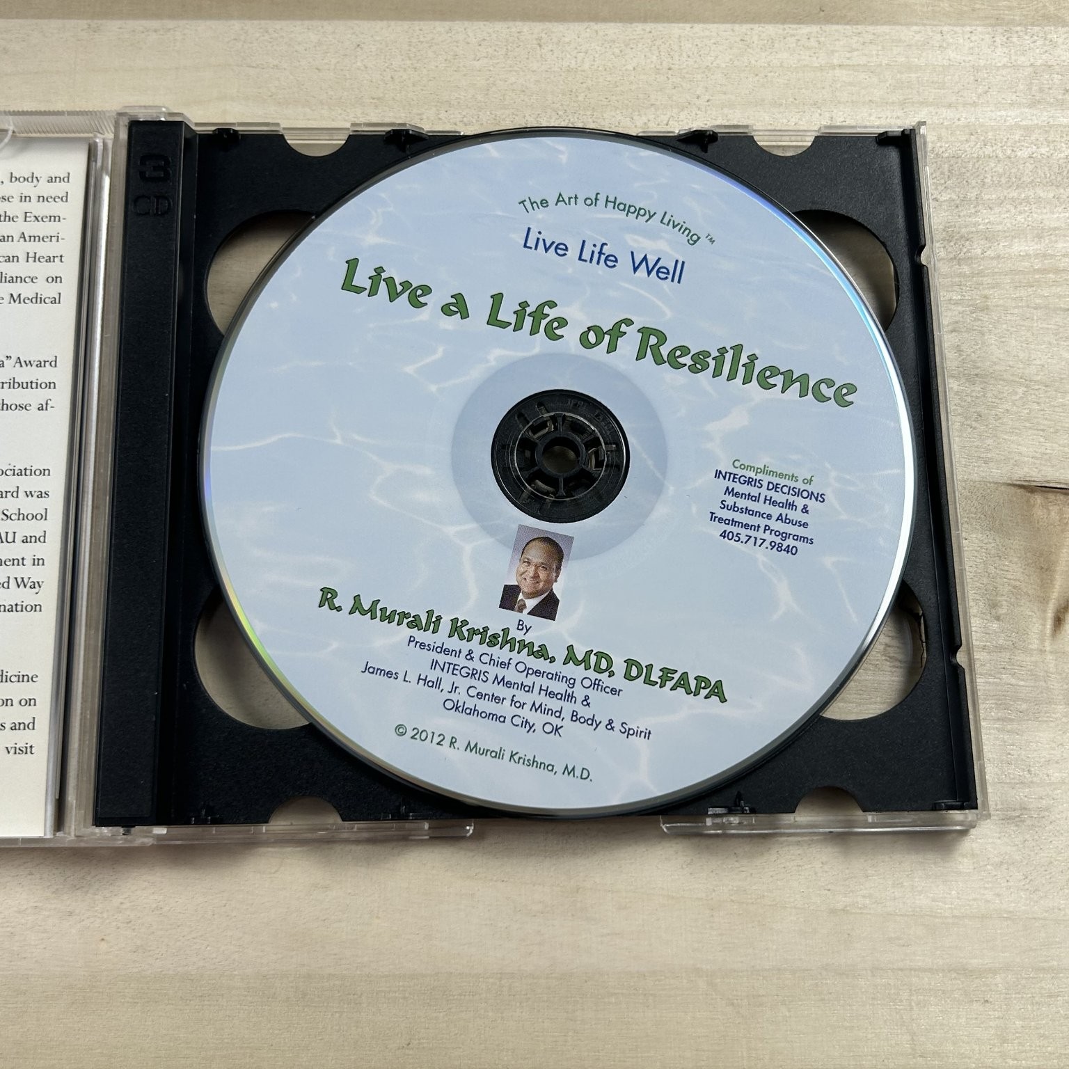 VIBRANT To Heal and Be Whole by R. Murali Krishna Audiobook CDs 3 Discs