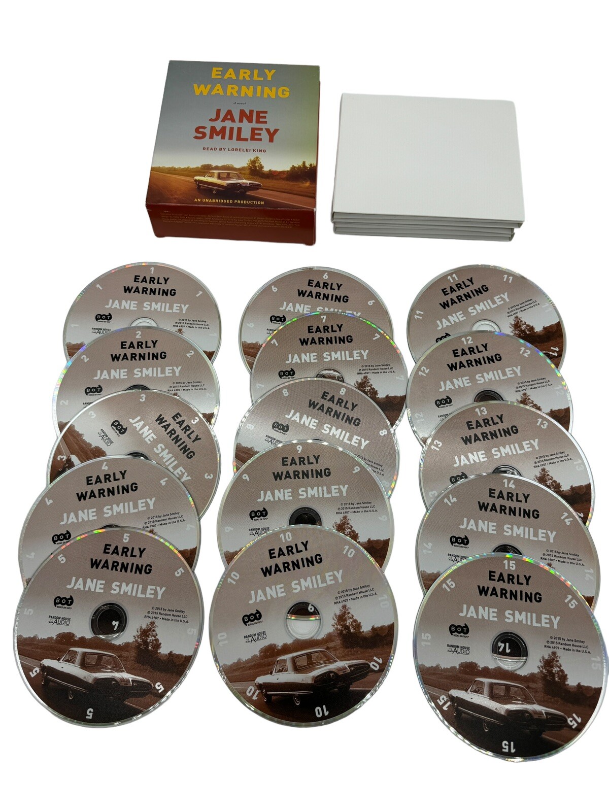 Jane Smiley Early Warning The Last Hundred Years Unabridged Audio Book On CD