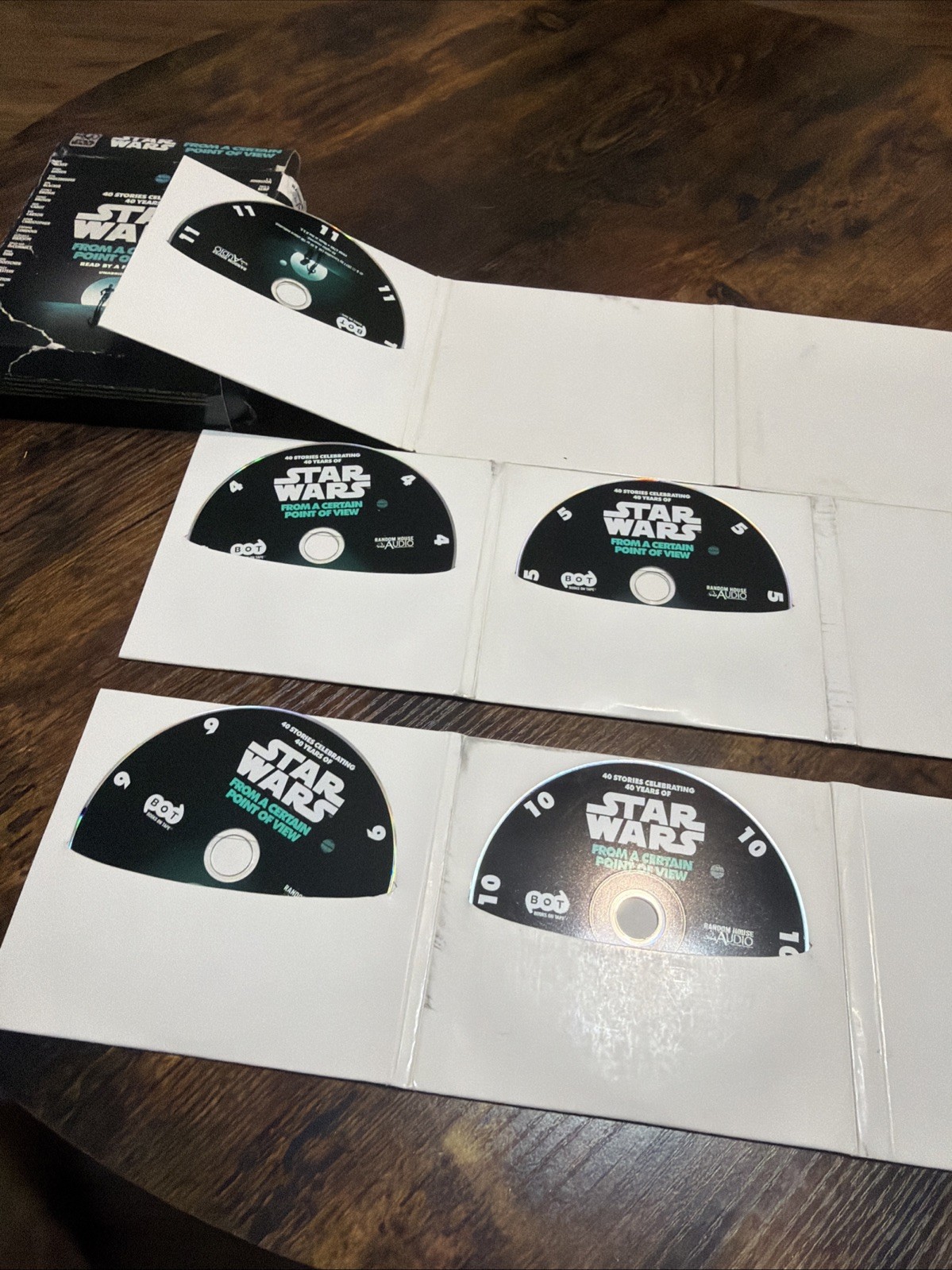 Star Wars From a Certain Point of View 14 Disc CD Set Audio Very Damaged Box