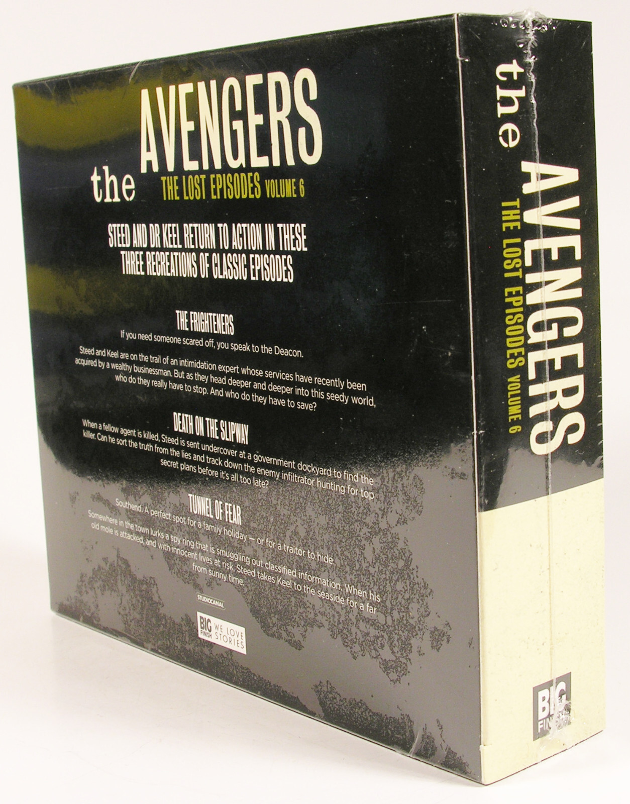 SEALED THE AVENGERS LOST EPISODES VOL 6 BIG FINISH CD STEED KEEL UK TV SERIES