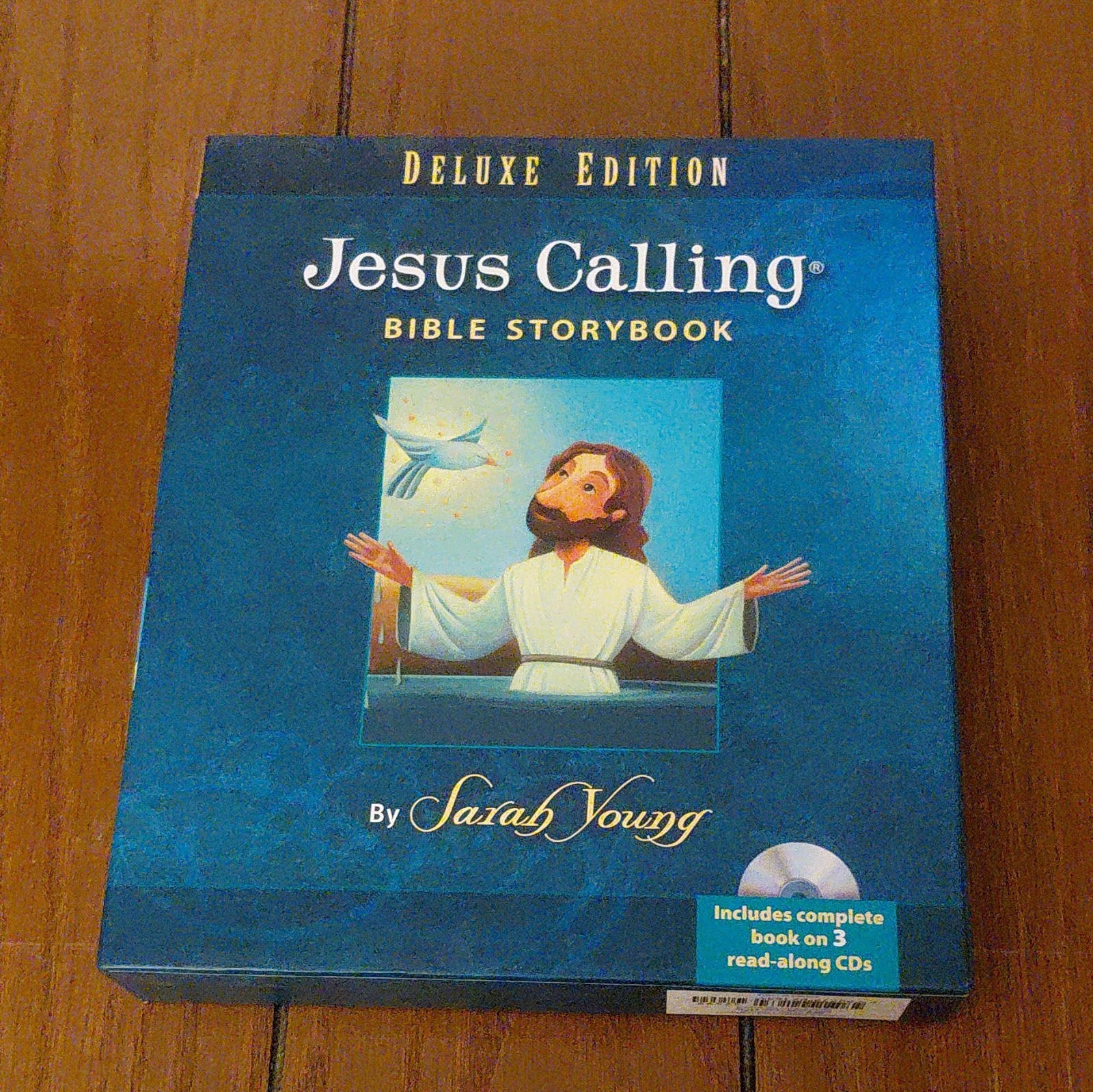 Jesus Calling Bible Storybook Deluxe Edition by Sarah Young Audio CD Ages 4-8