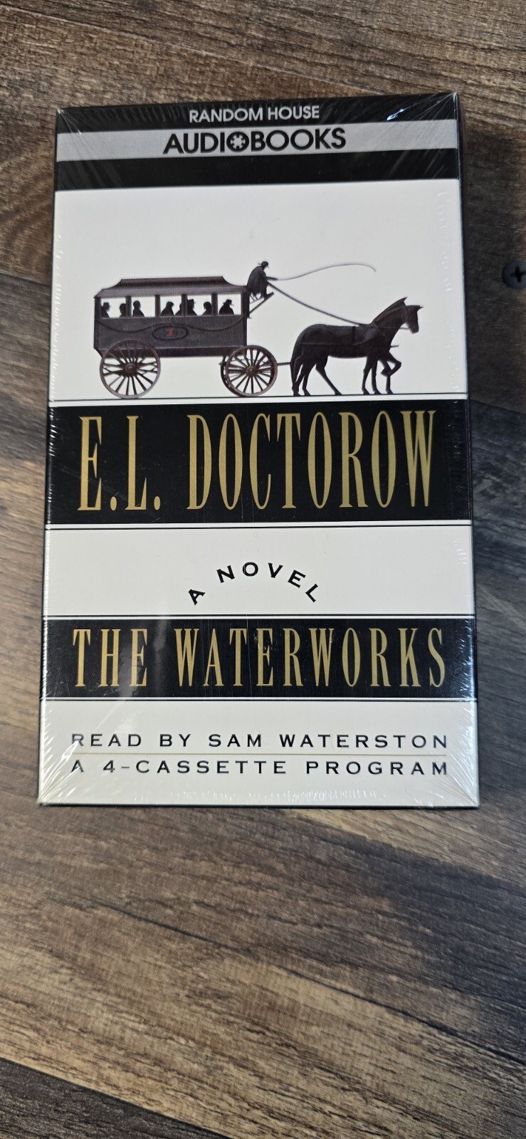 New E.L. Doctorow A Novel The Waterworks Sam Waterston Audiobook Cassette Tapes
