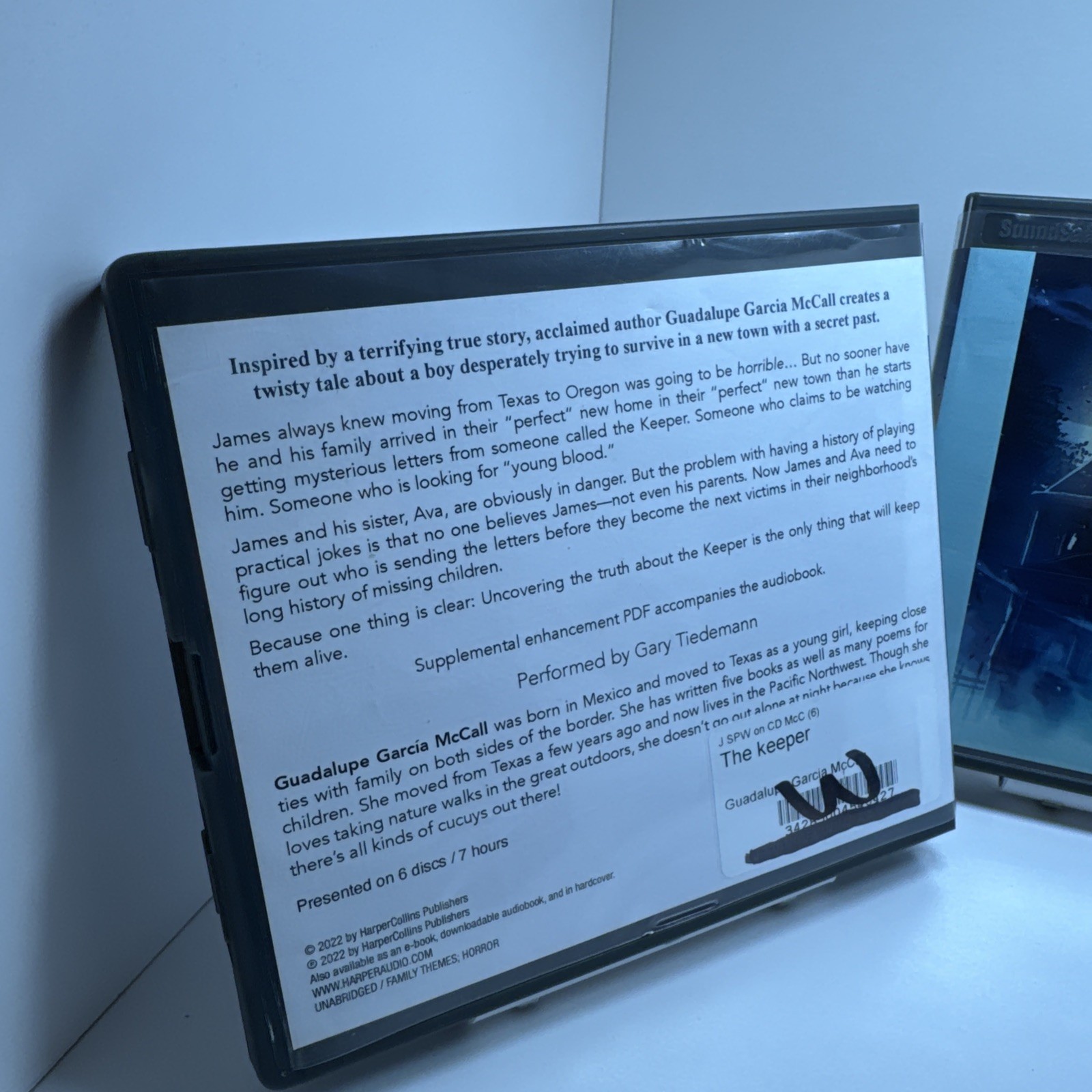 Young Reader Audio Books on CD — Finch House, The Keeper, What Stays Buried