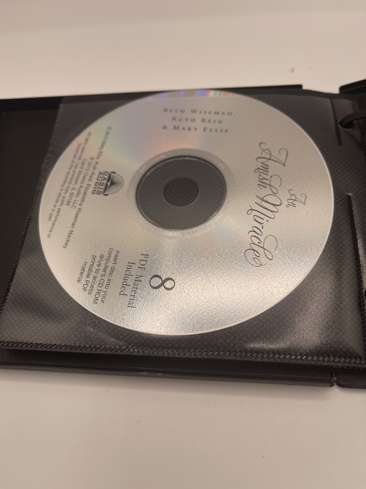 Oasis Audio An Amish Miracle Unabridged Audiobook CD PDF Rebecca Gallagher