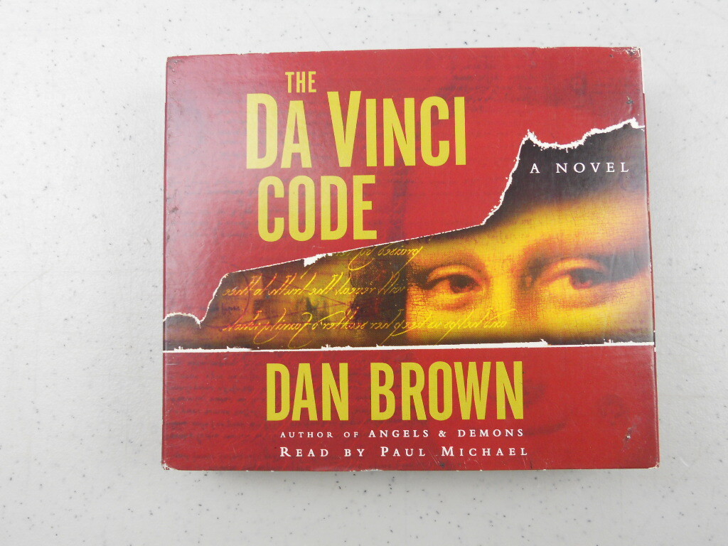 The Da Vinci Code — Dan Brown — Audio Book — 5 CDs — Abridged — 6 Hours