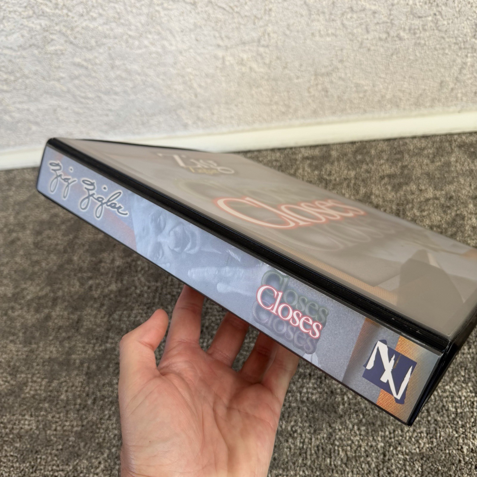 Closes Closes Closes Zig Ziglar Self Development Training Bundle CD VHS Cassette