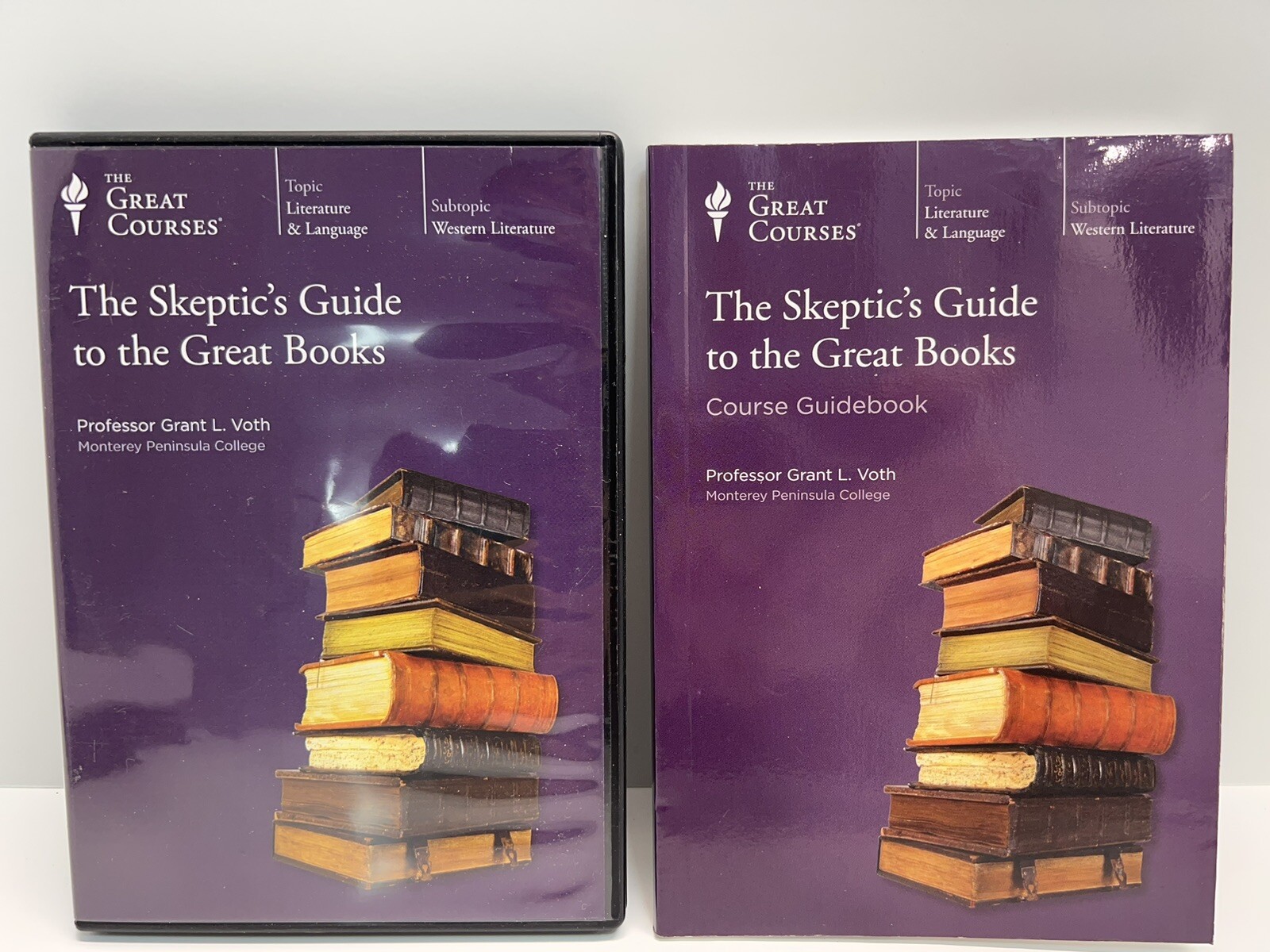 The Skeptic’s Guide to the Great Books The Great Courses 6 CD’s + Guidebook