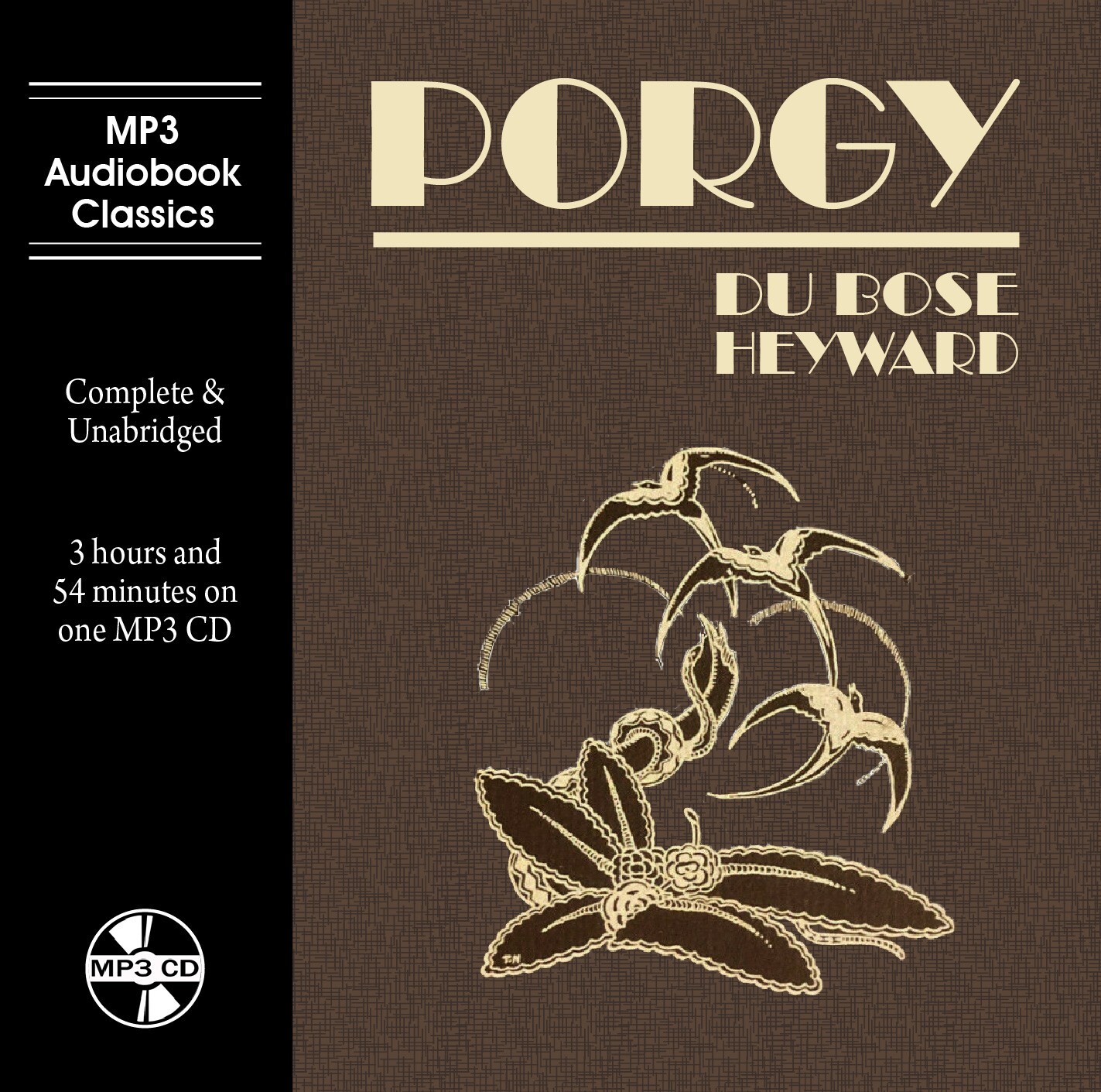 Porgy — Unabridged MP3 CD Audiobook in security sleeve
