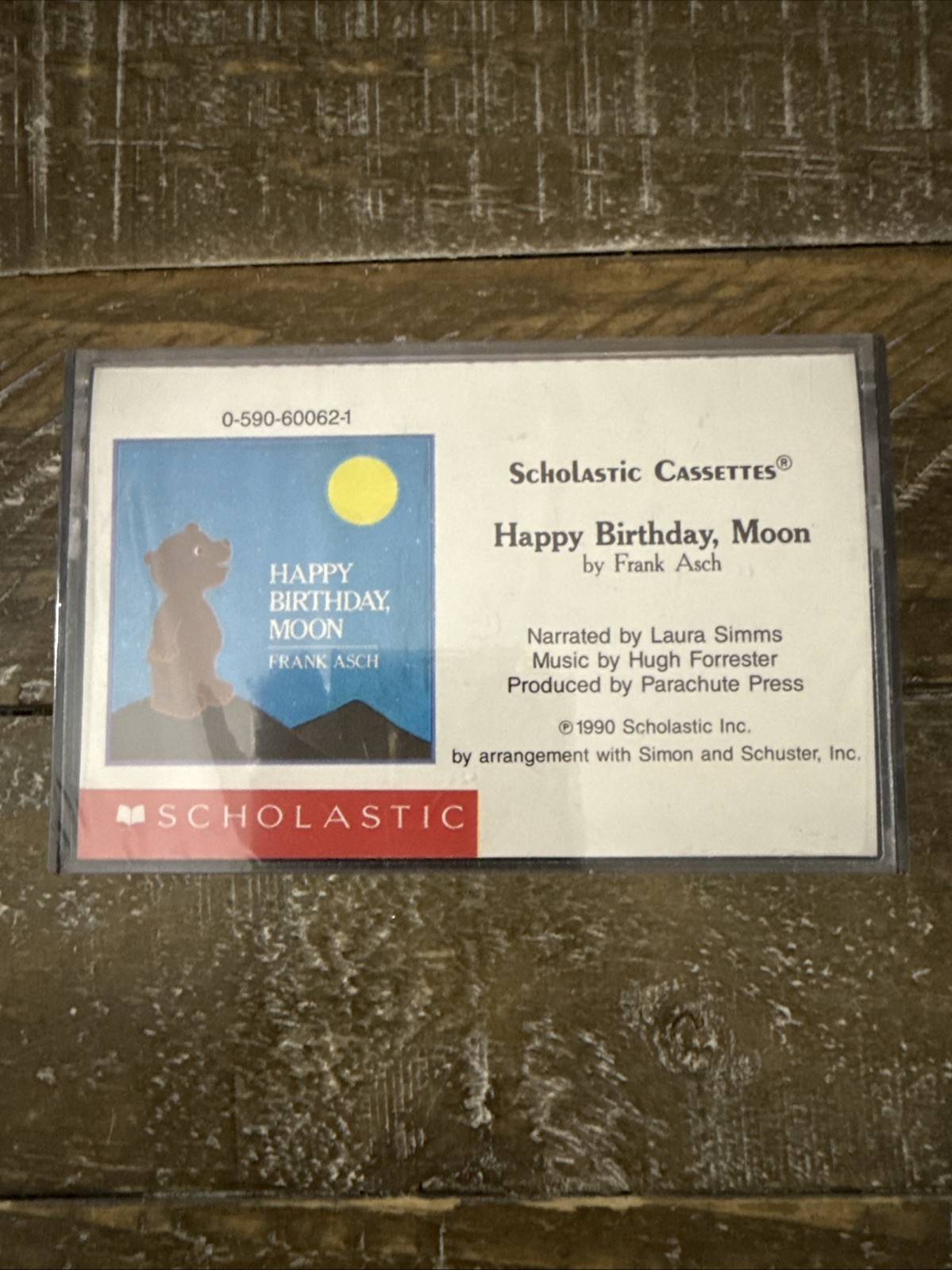 Scholastic Happy Birthday Moon Audio Book On Cassette
