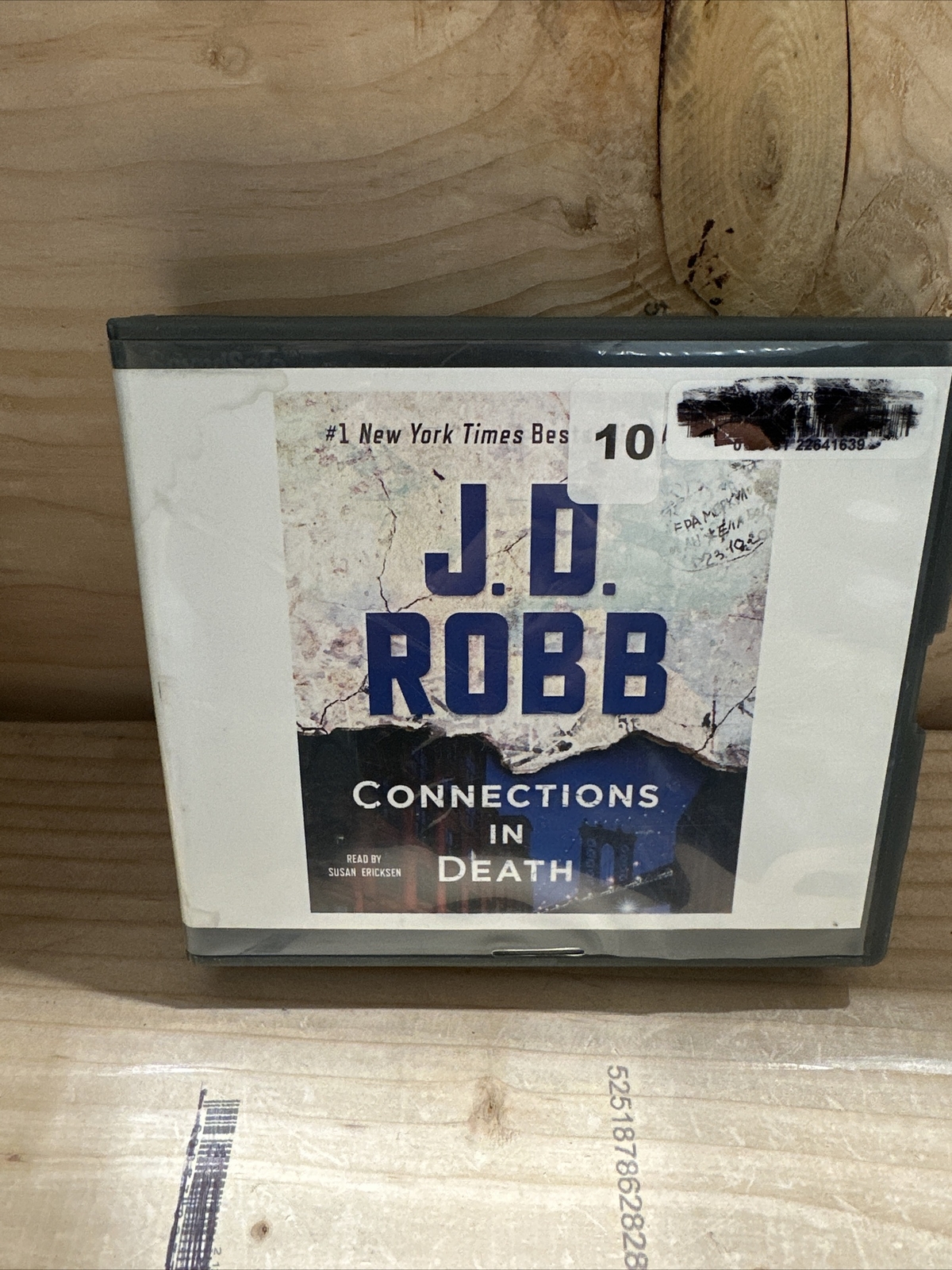 Connections in Death: An Eve Dallas Novel by Robb, J. D. 10cds Read By Susan Eri