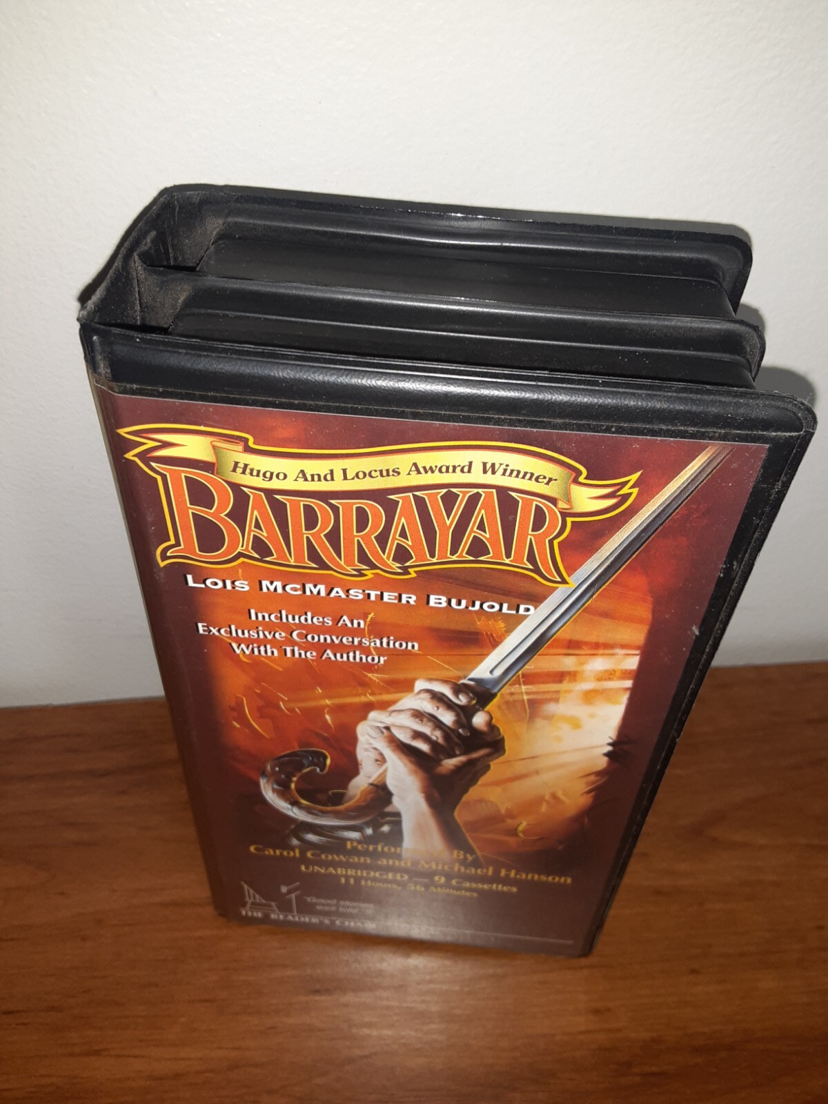 BARRAYAR by Lois McMaster Bujold AUDIOBOOK Unabridged 9-Cassette Tape Set