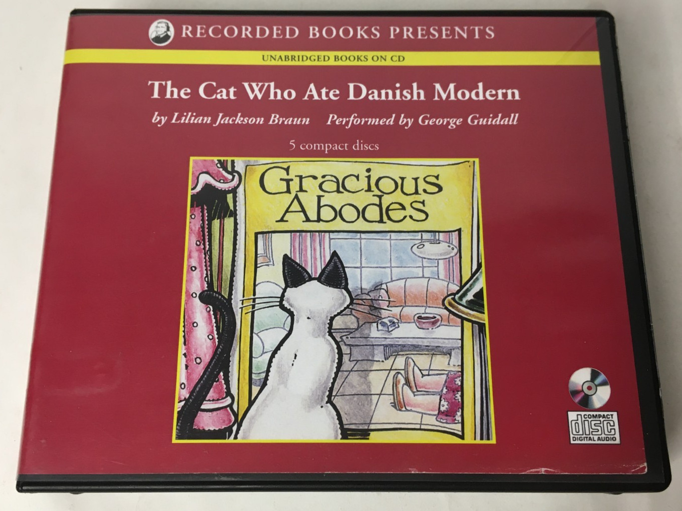 The Cat Who Ate Danish Modern by Lilian Jackson Braun — Audiobook CDs Unabridged